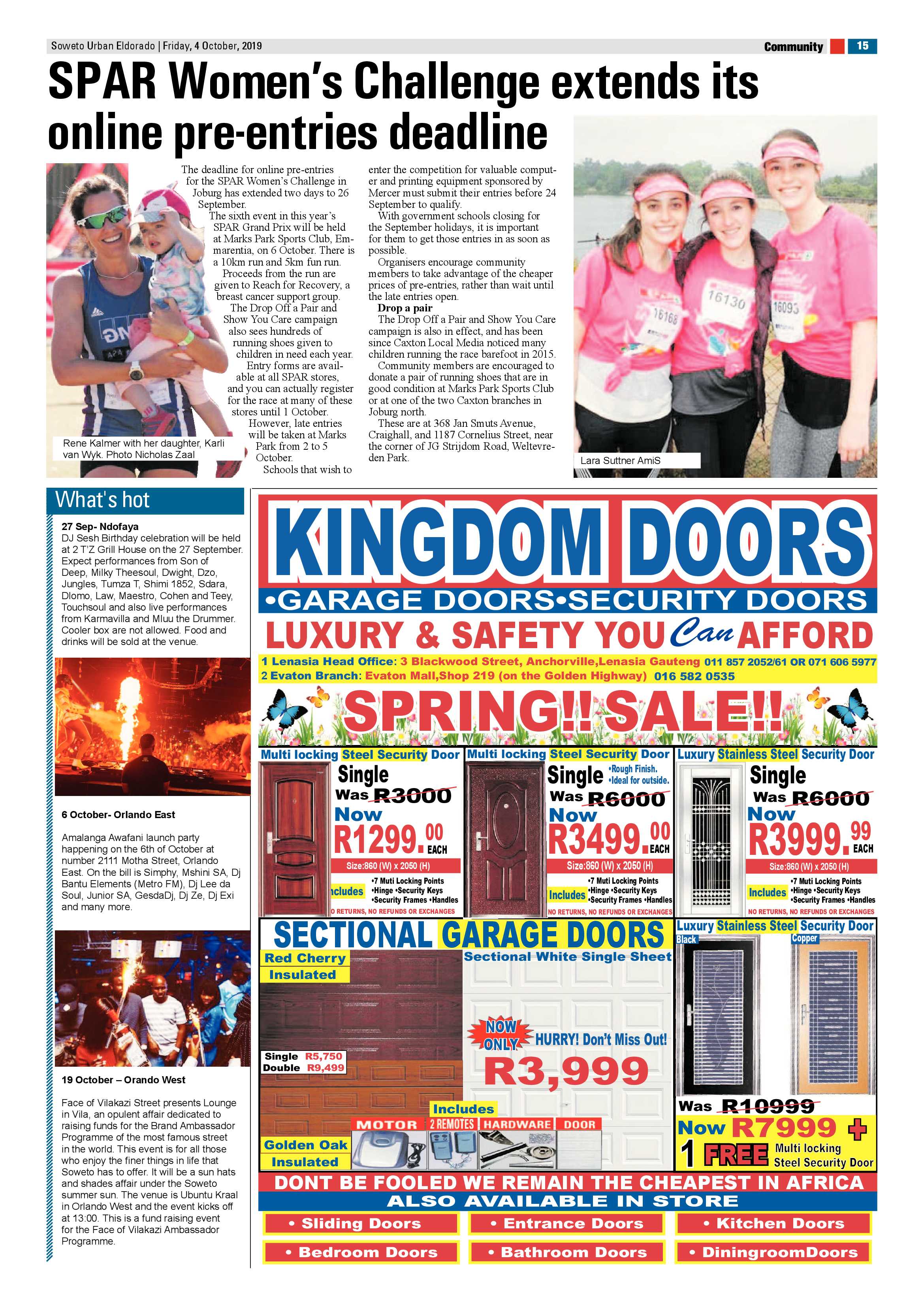 Eldorado News – October 4, 2019 page 15