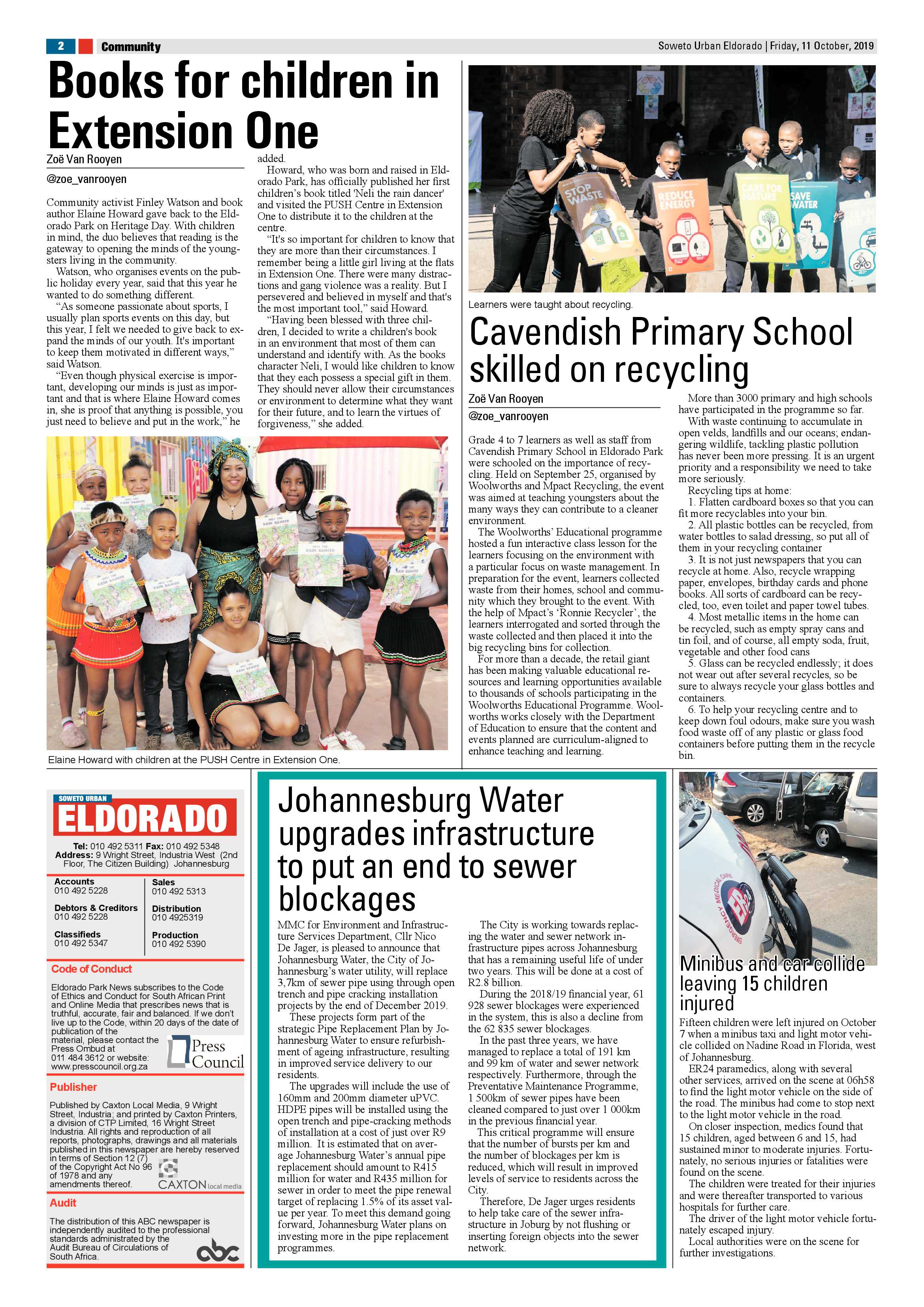Eldorado News – October 11, 2019 page 2