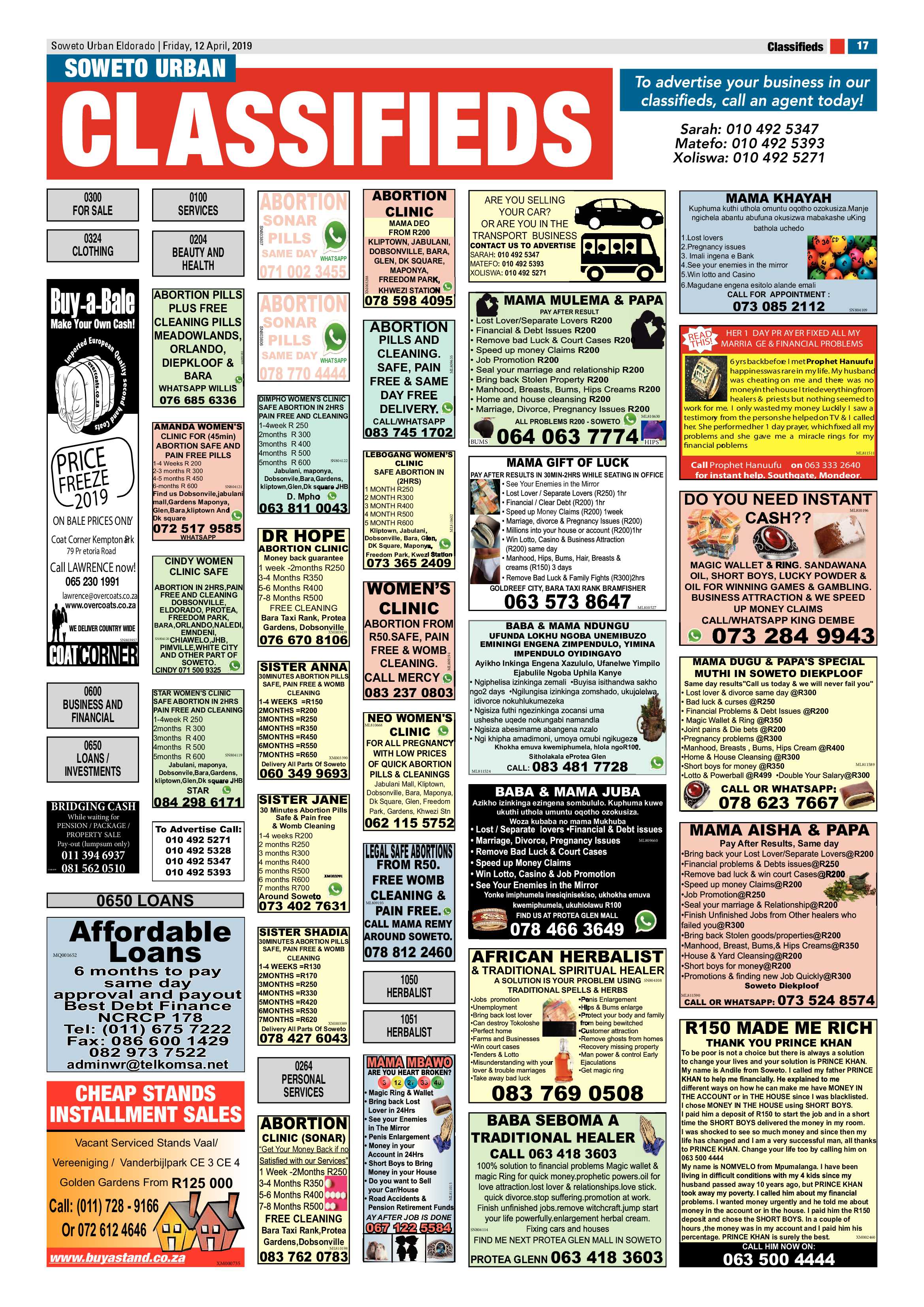 Eldorado News – April 12 , 2019 page 17