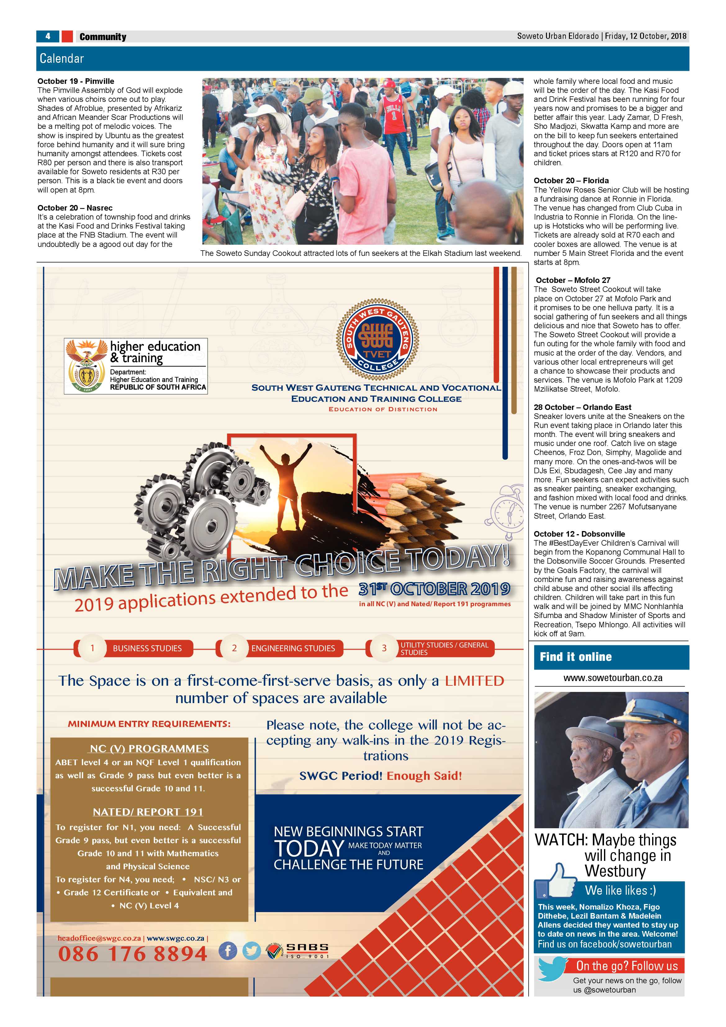 Eldorado Park – October 12, 2018 issue page 4