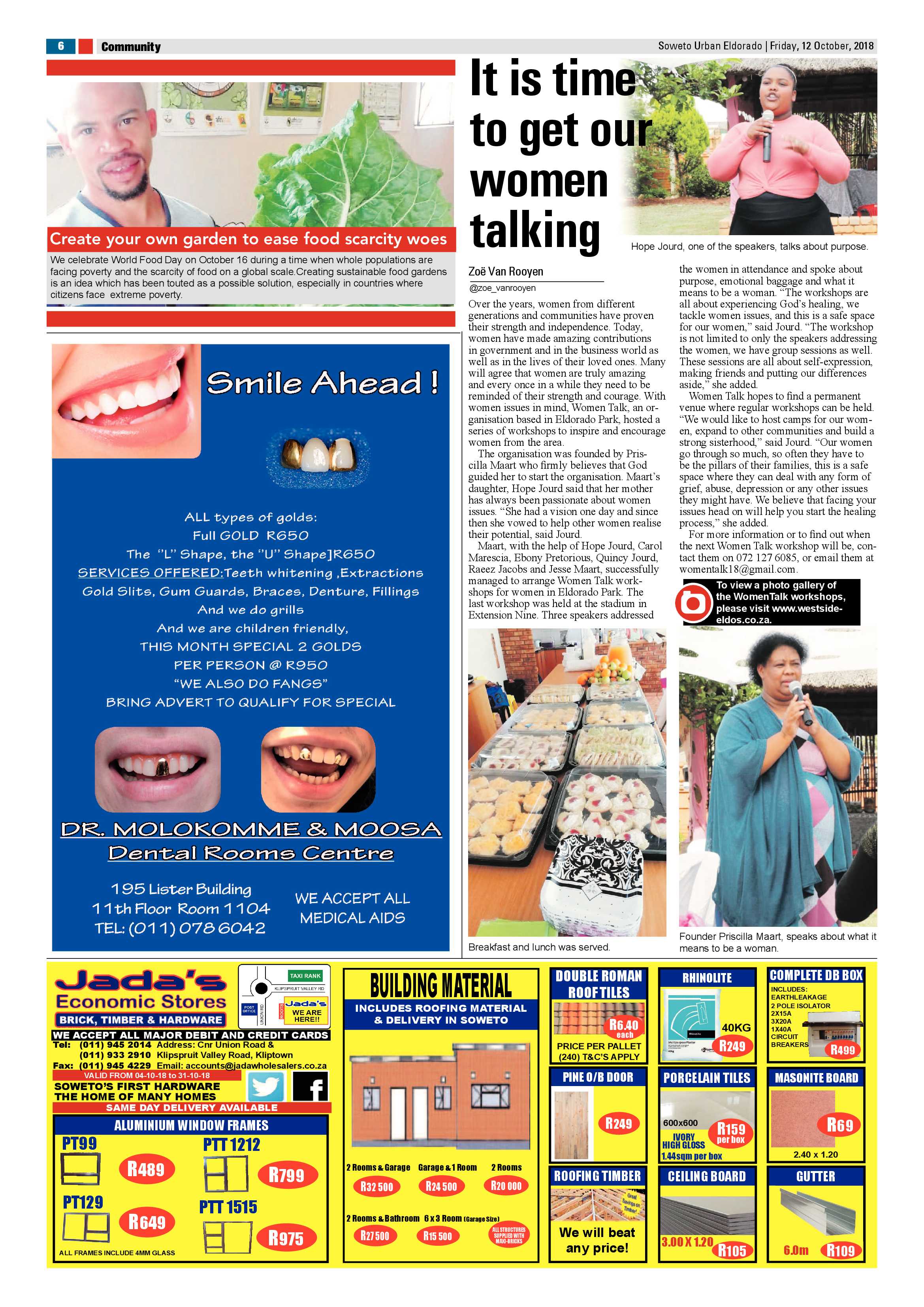Eldorado Park – October 12, 2018 issue page 6