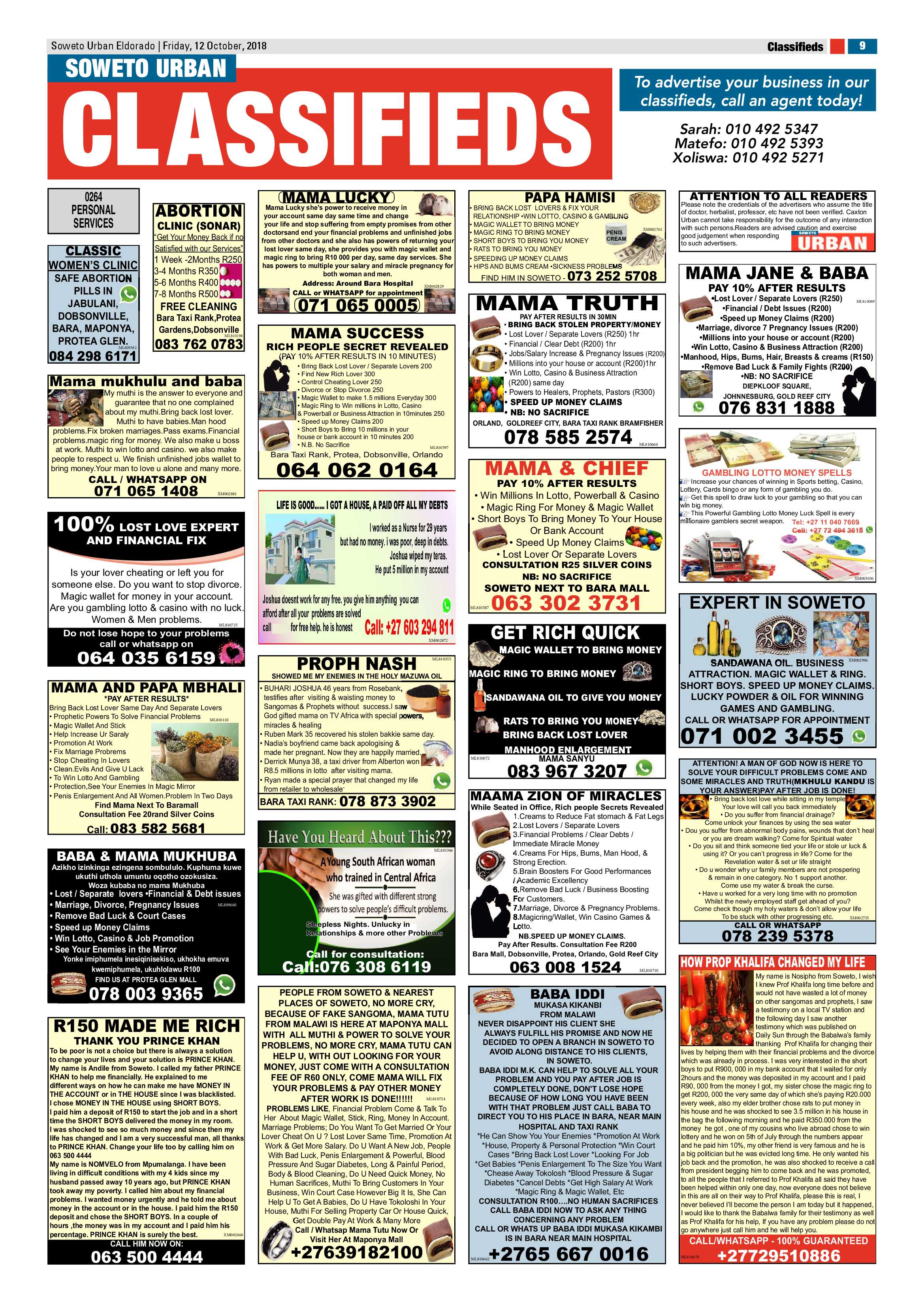 Eldorado Park – October 12, 2018 issue page 9