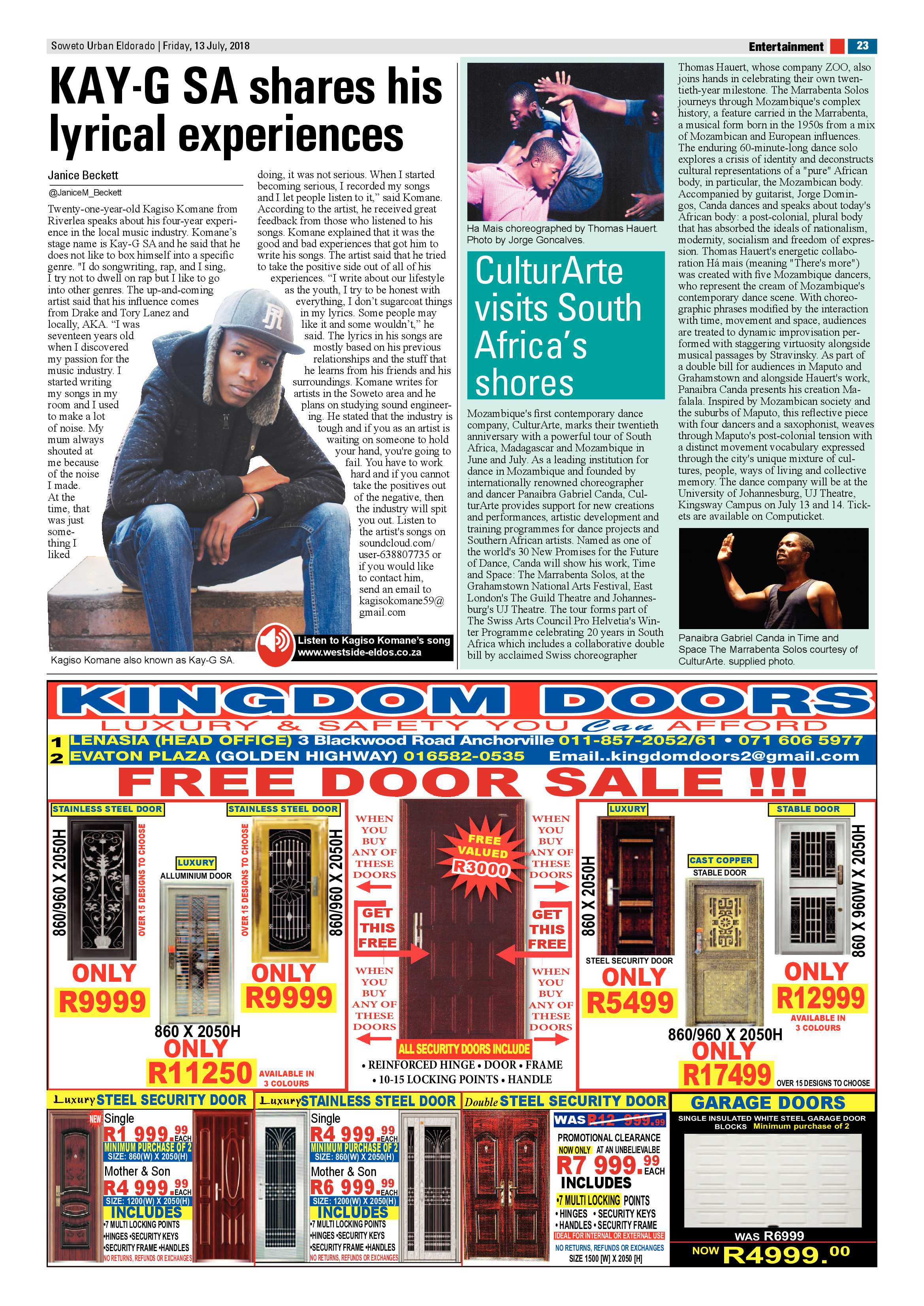 Eldorado Park – July 13, 2018 issue page 23