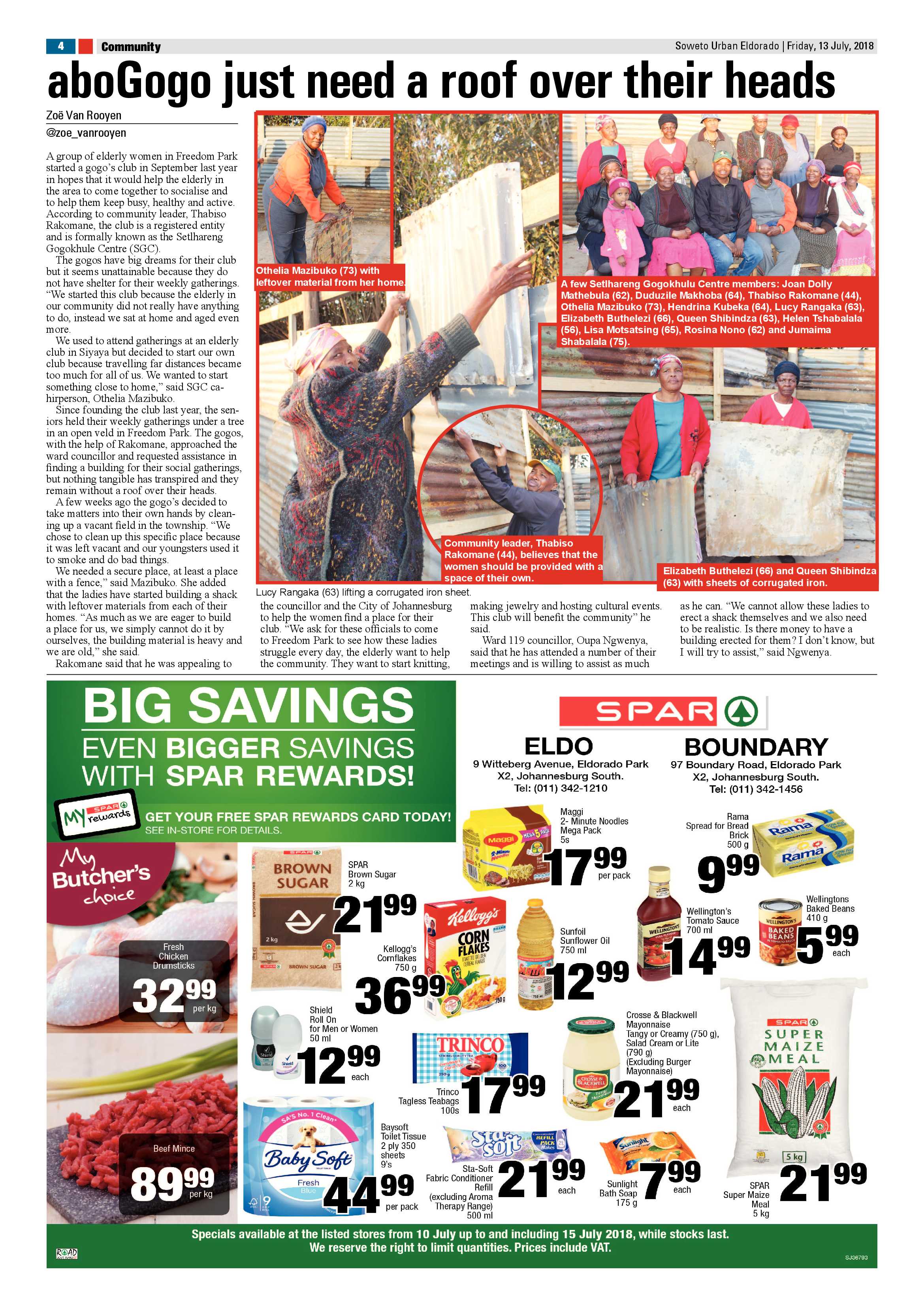 Eldorado Park – July 13, 2018 issue page 4
