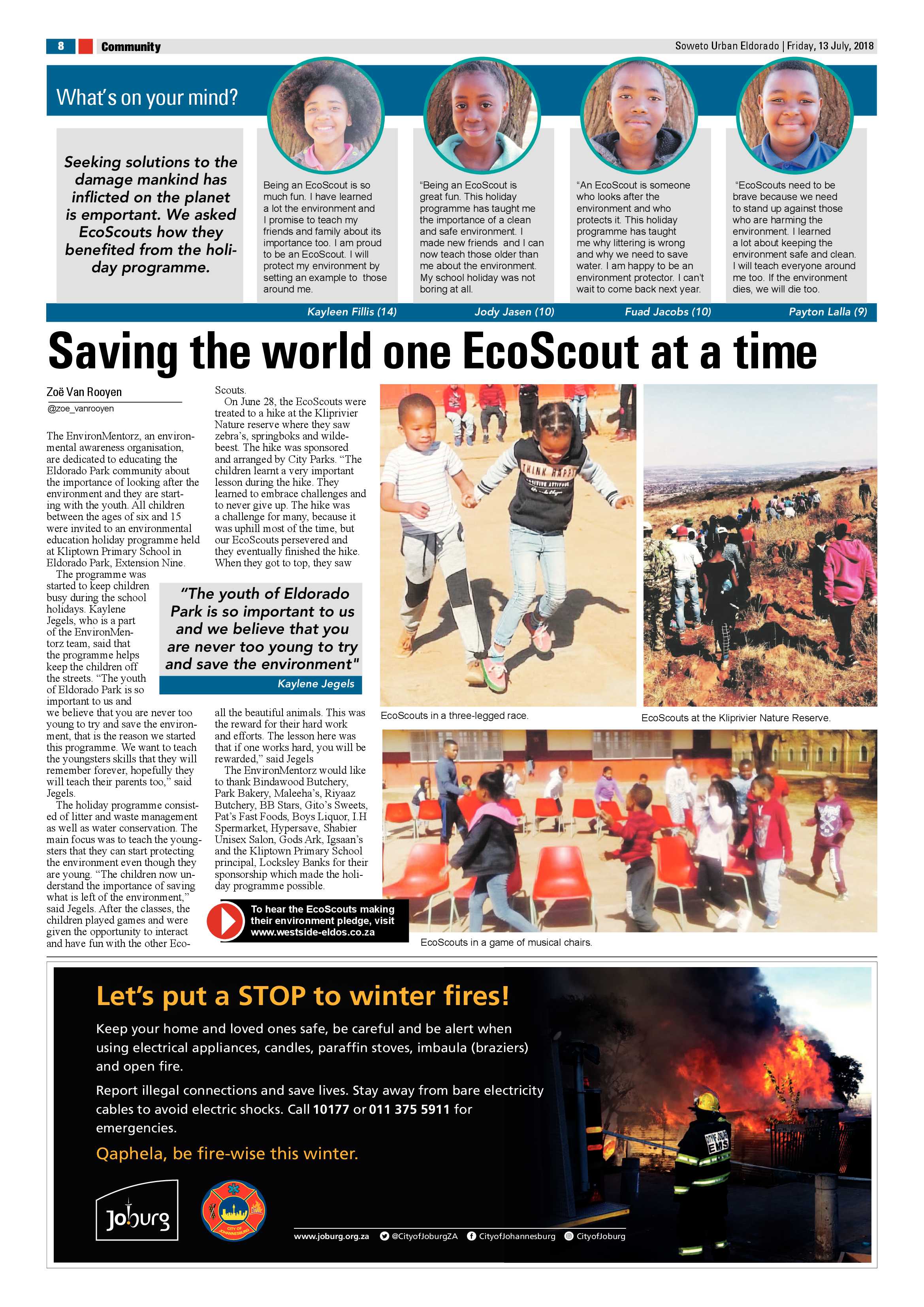 Eldorado Park – July 13, 2018 issue page 8