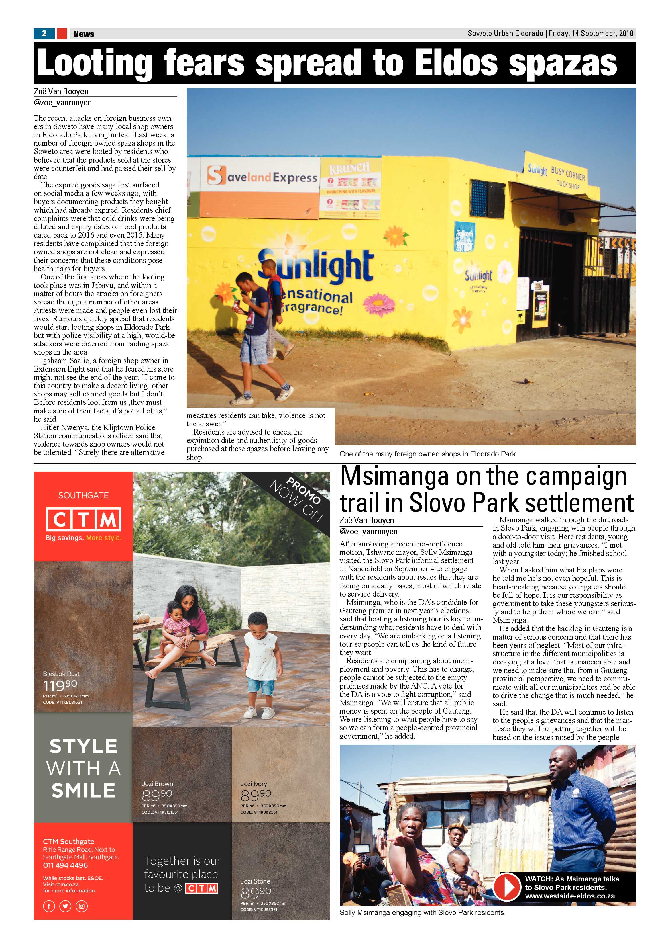 Eldorado – September 14, 2018 issue page 2