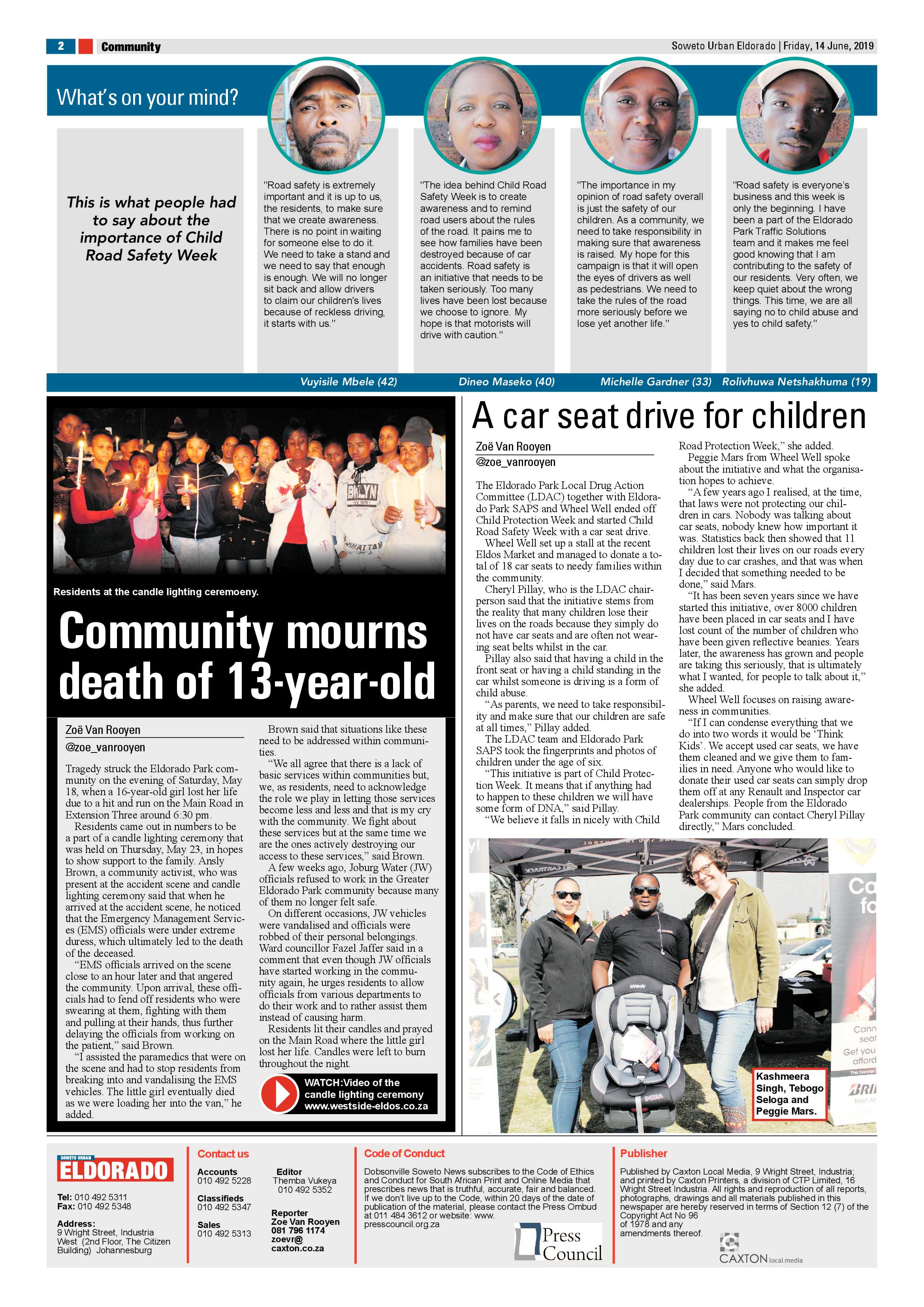 Eldorado News – June 14, 2019 page 2