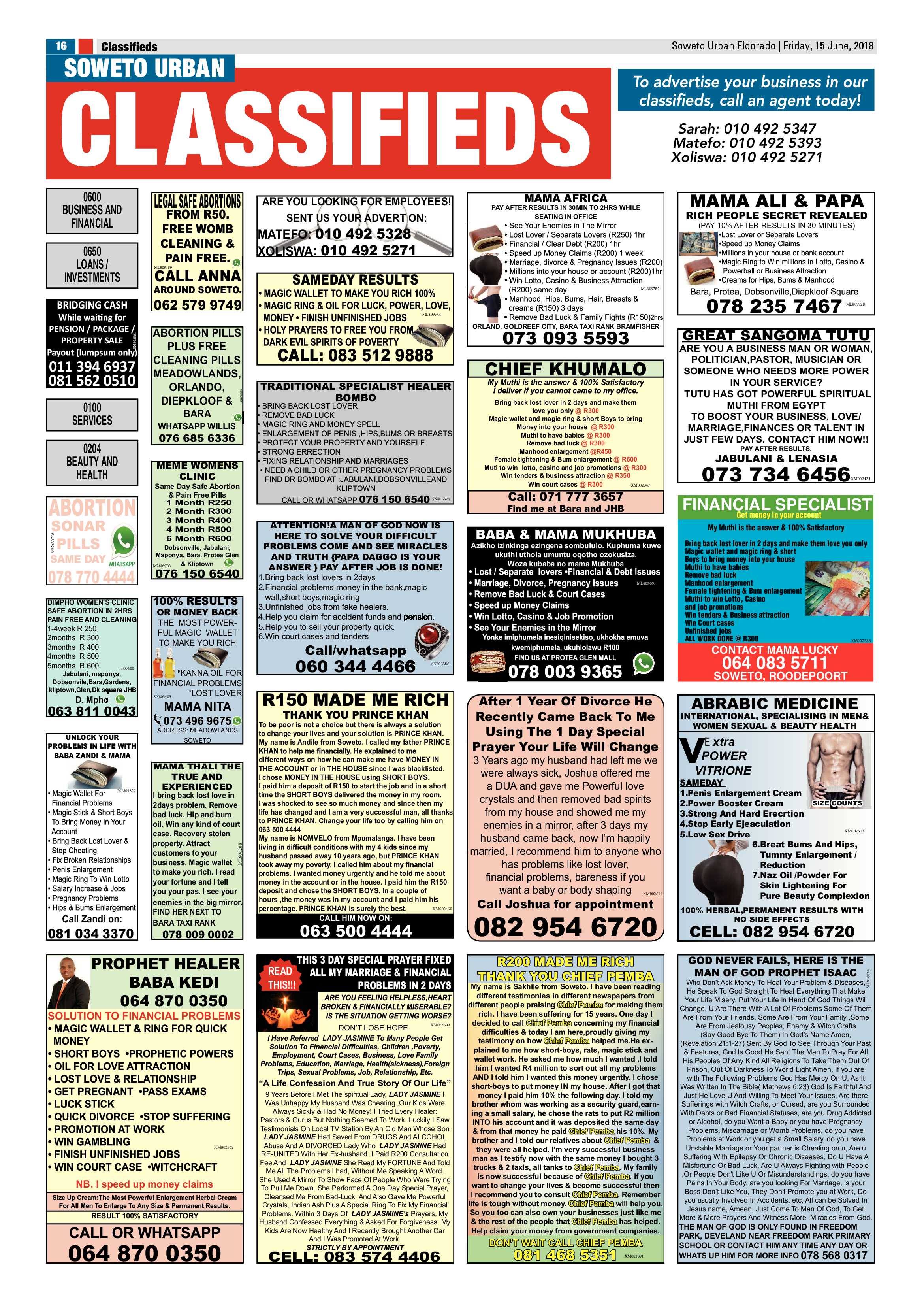 Eldorado Park – June 15, 2018 issue page 16