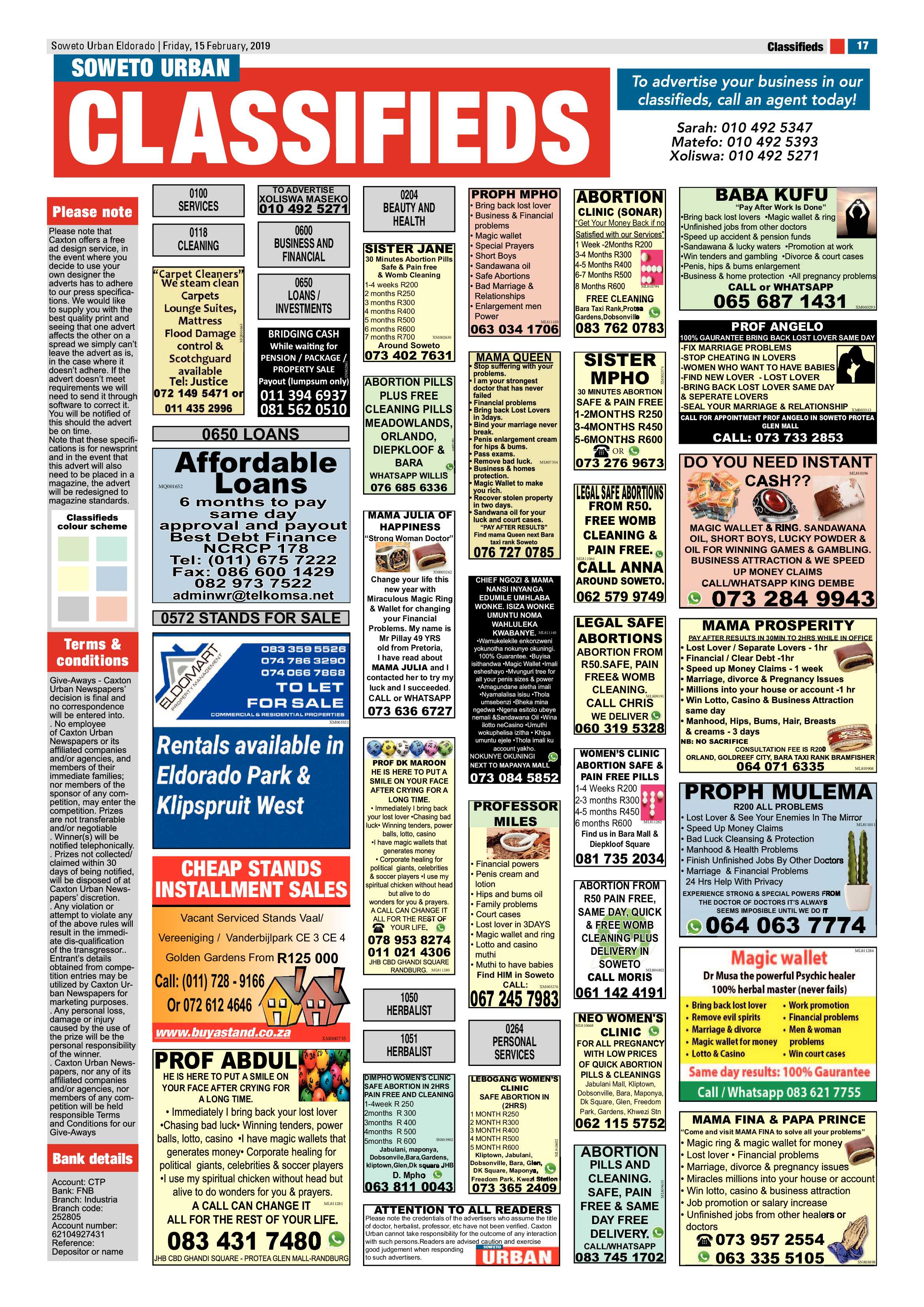 Eldorado Park News – February 15, 2019 page 17