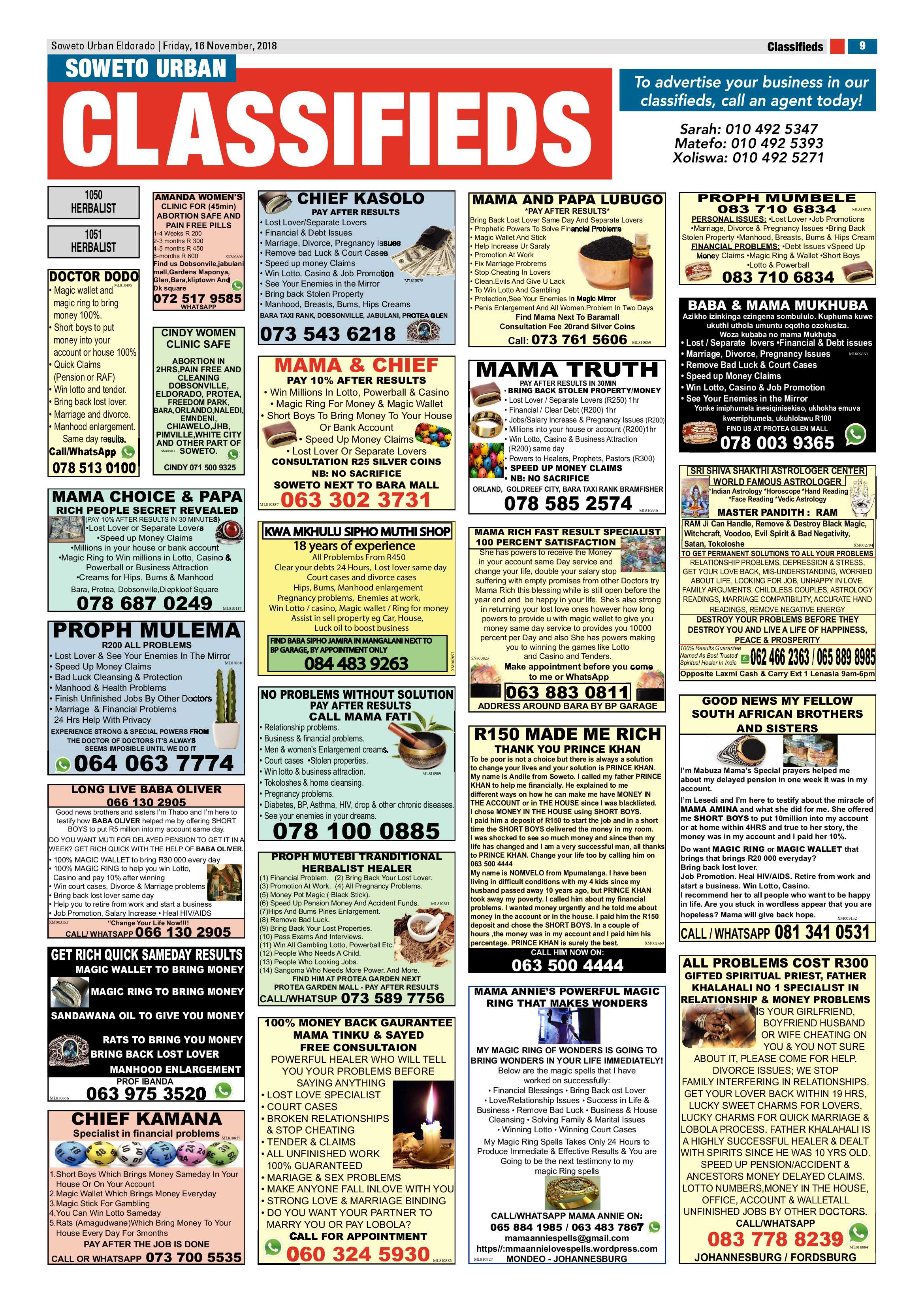 Eldorado Park – November 16, 2018 issue page 9