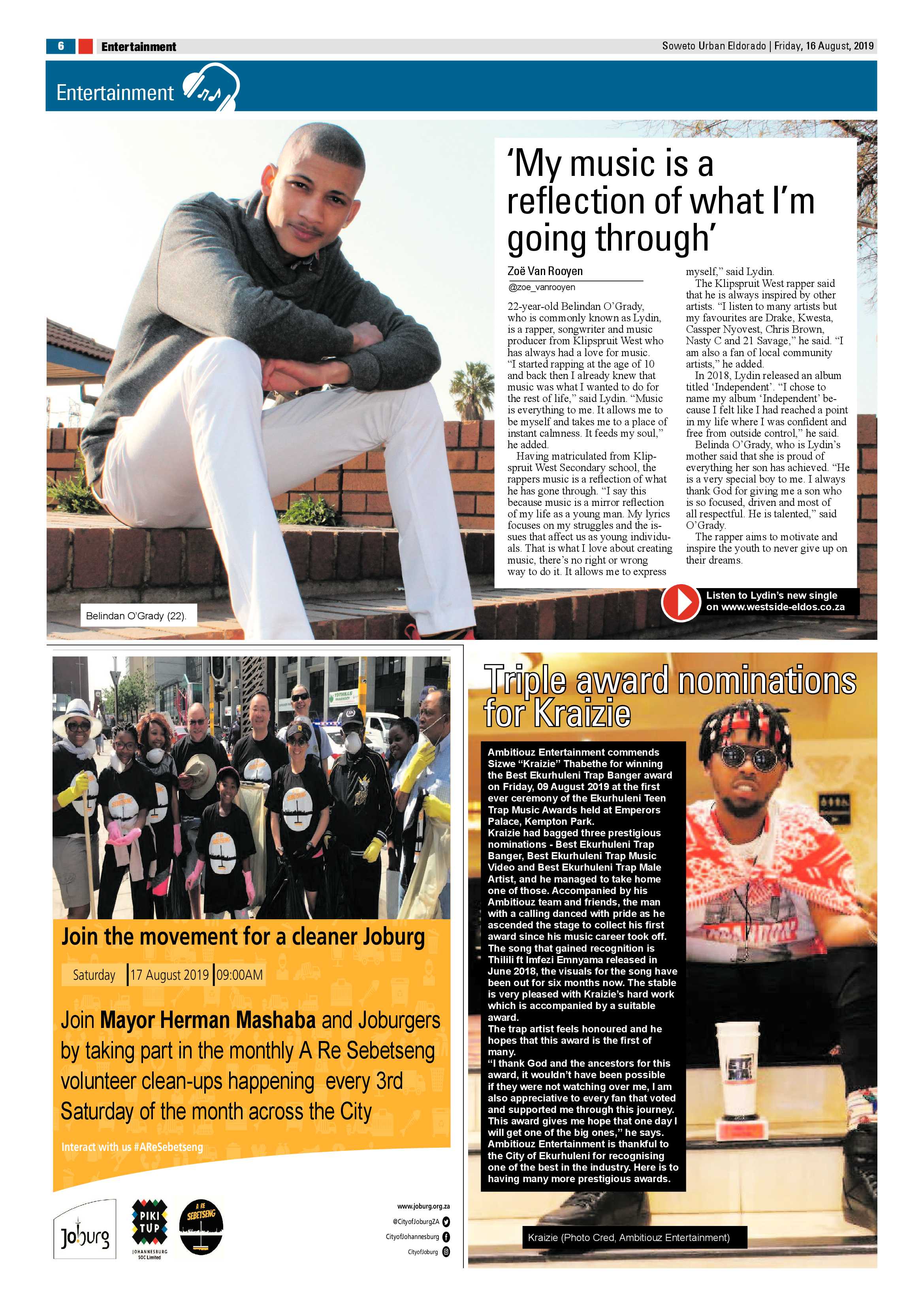 Eldorado News – August 16, 2019 page 6