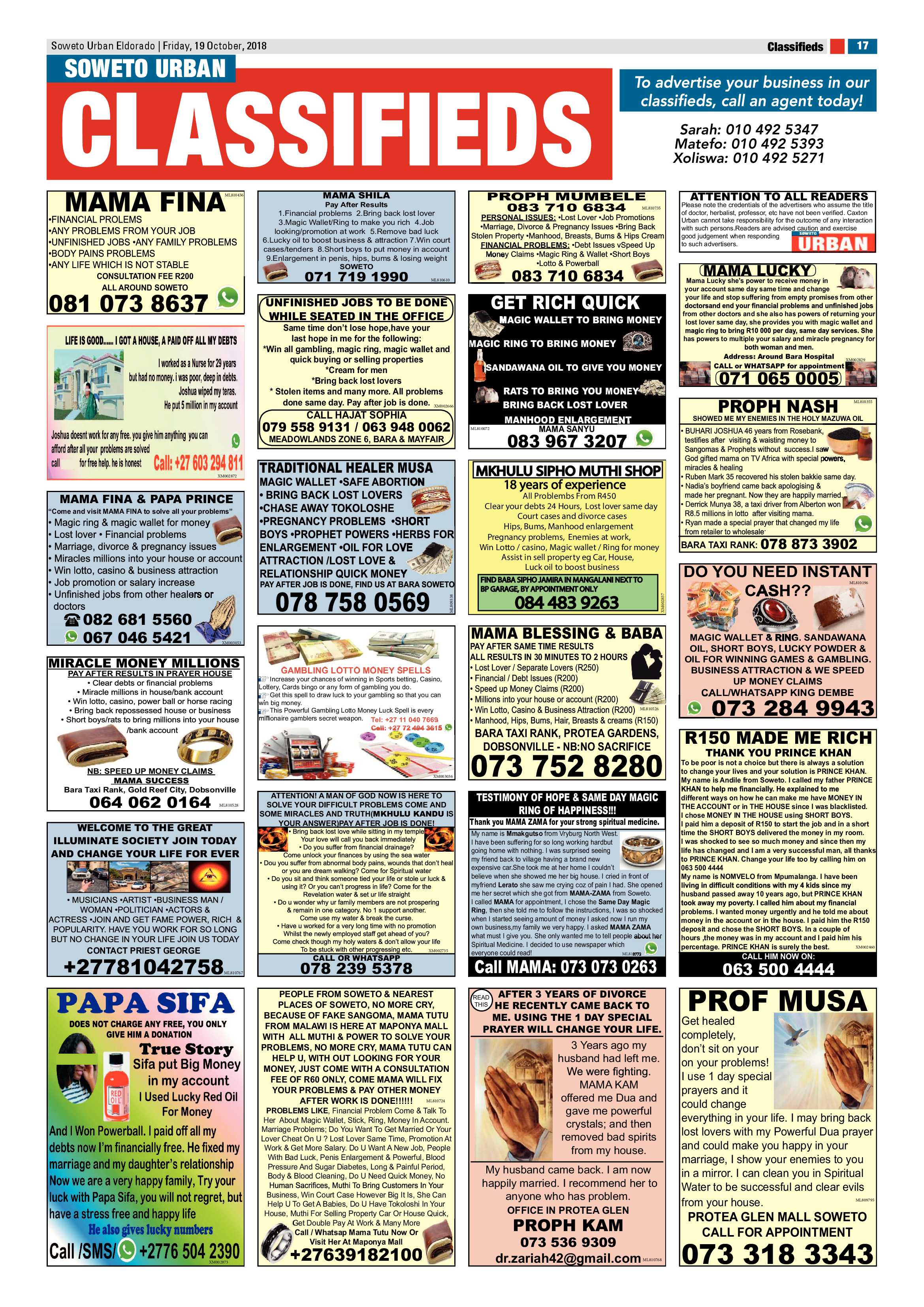 Eldorado Park – October 19, 2018 issue page 17