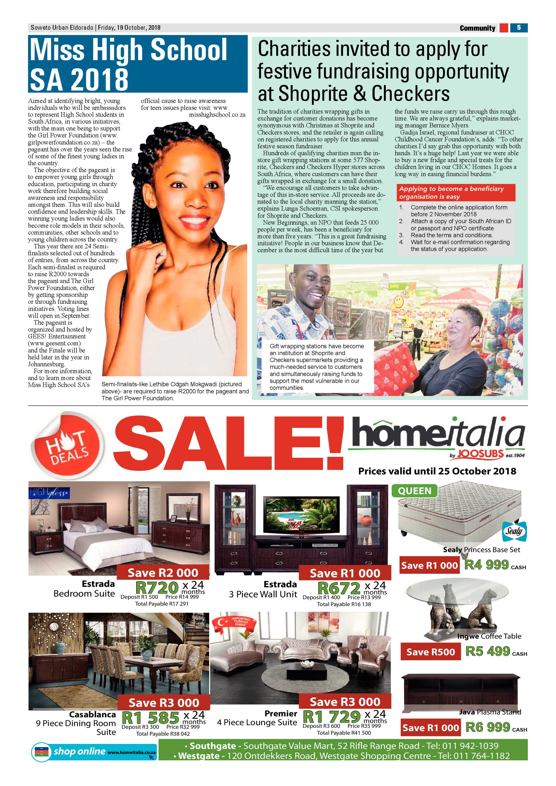 Eldorado Park – October 19, 2018 issue page 5