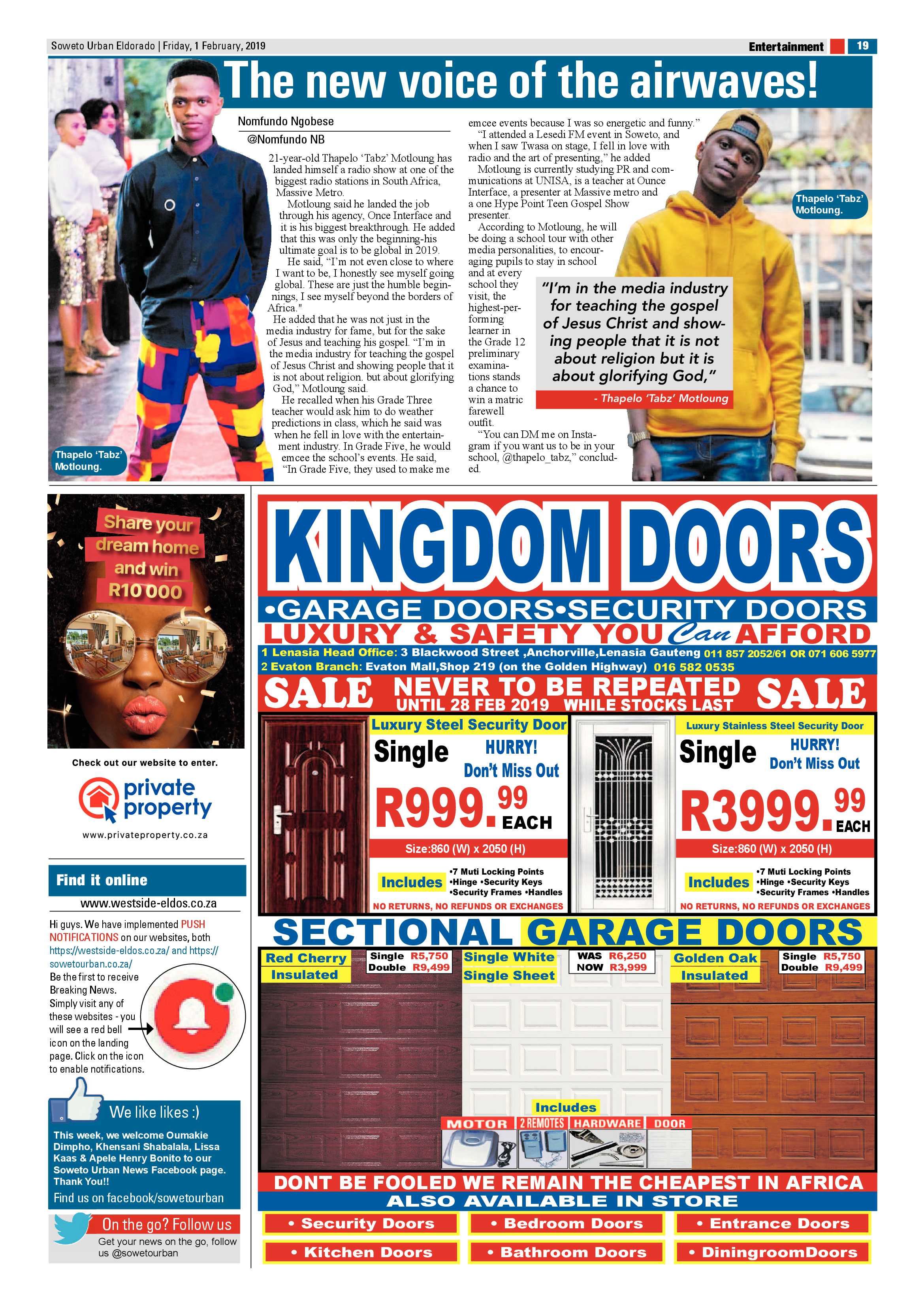 Eldorado Park News – February 1 page 19