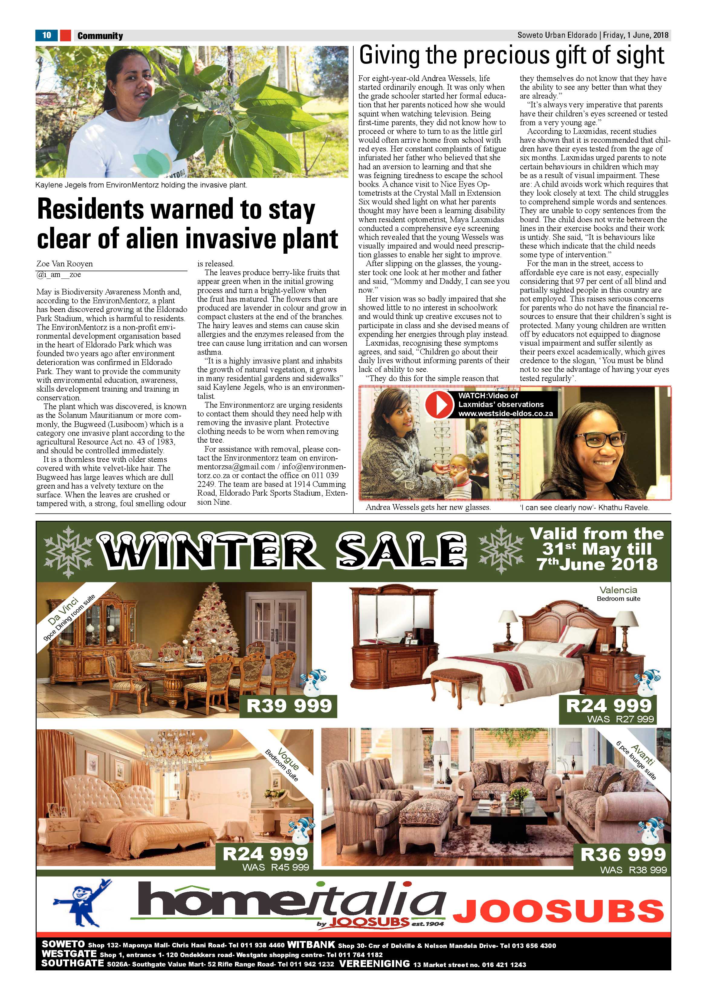 Eldorado Park – June 1, 2018 issue page 10