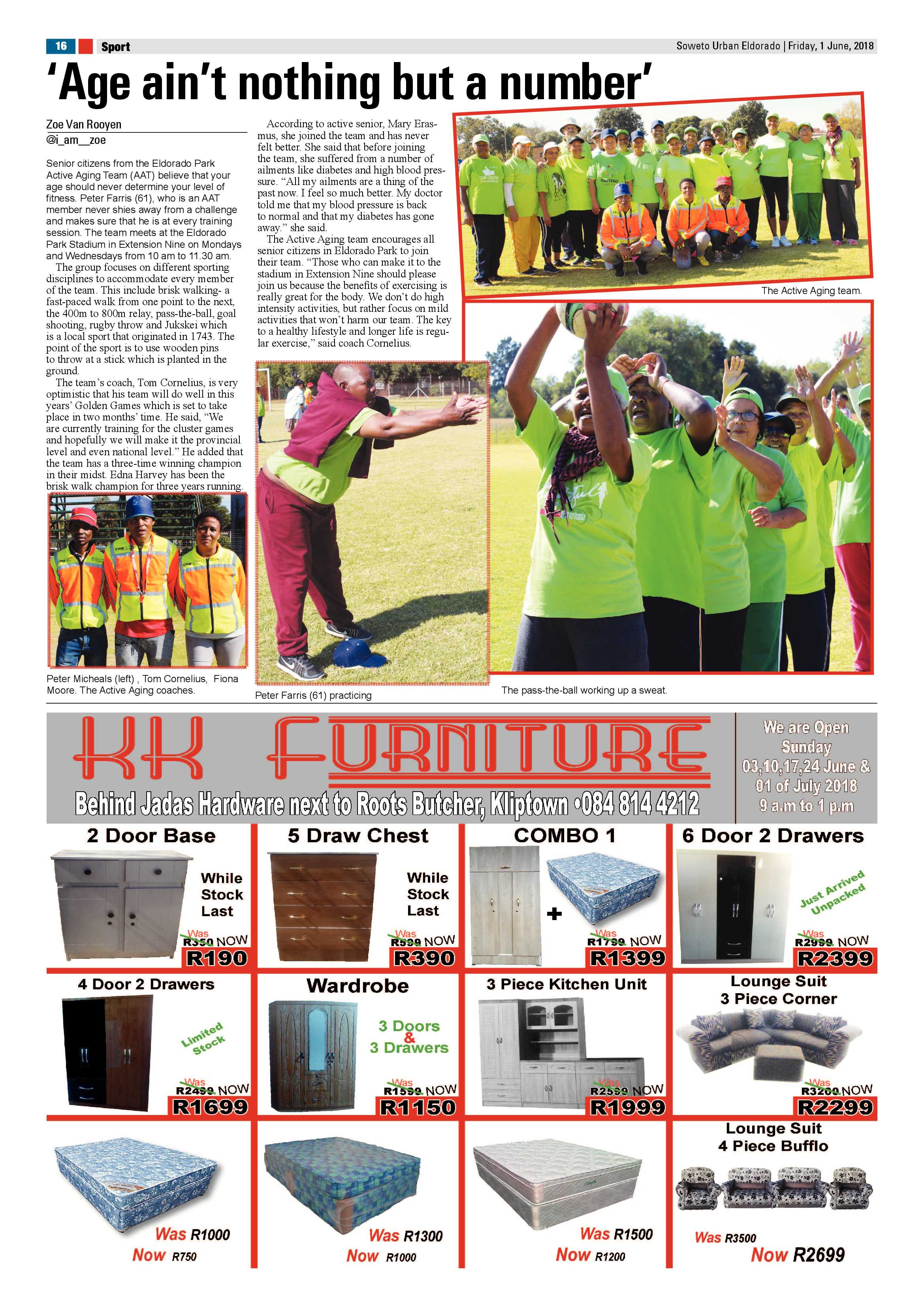 Eldorado Park – June 1, 2018 issue page 16