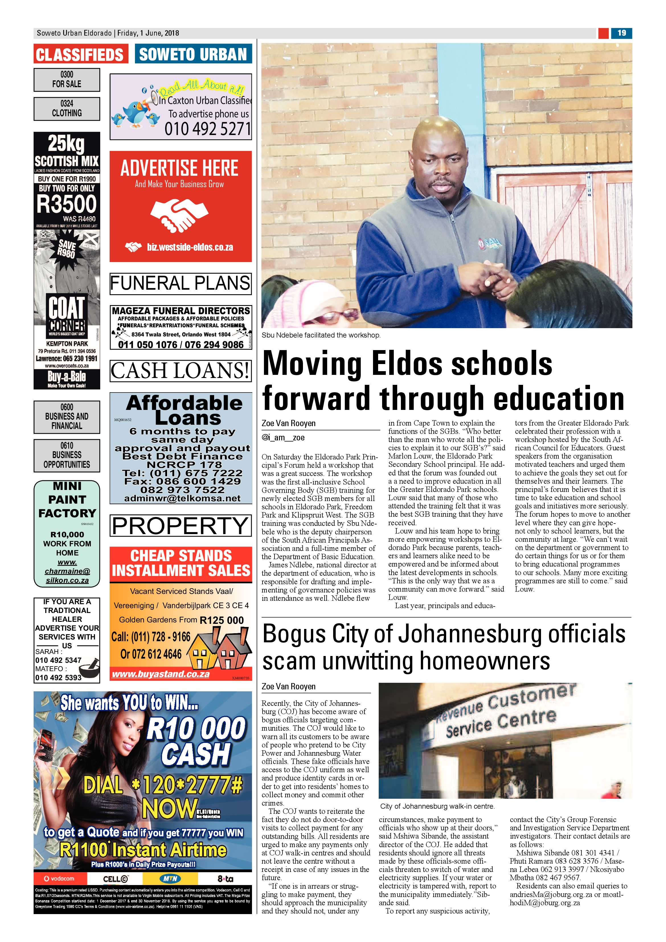 Eldorado Park – June 1, 2018 issue page 19