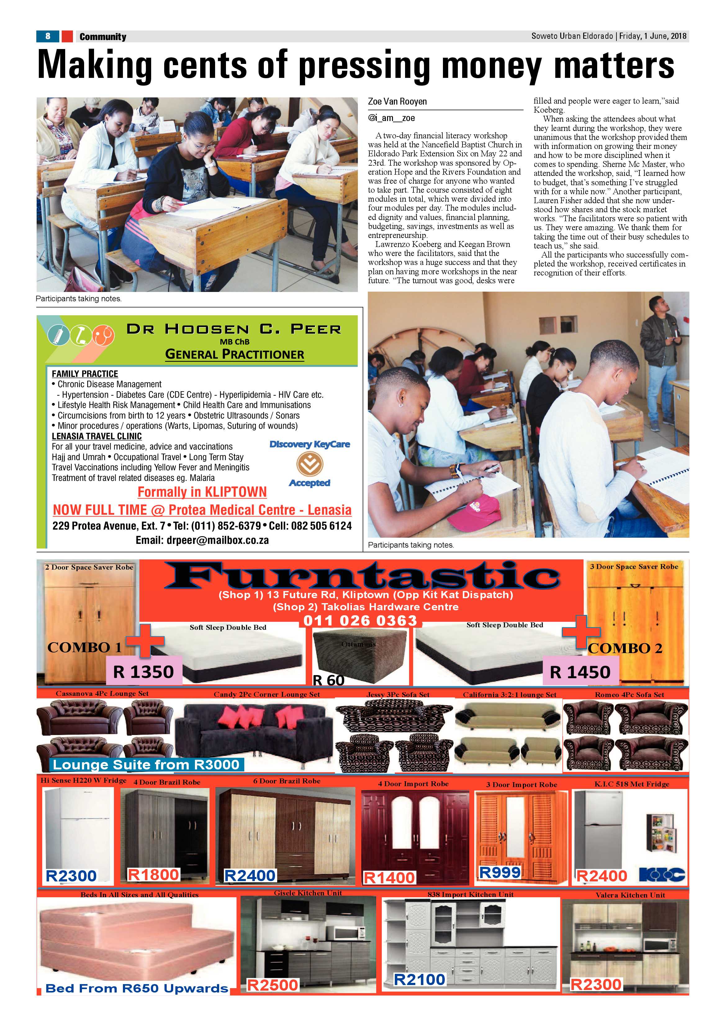 Eldorado Park – June 1, 2018 issue page 8