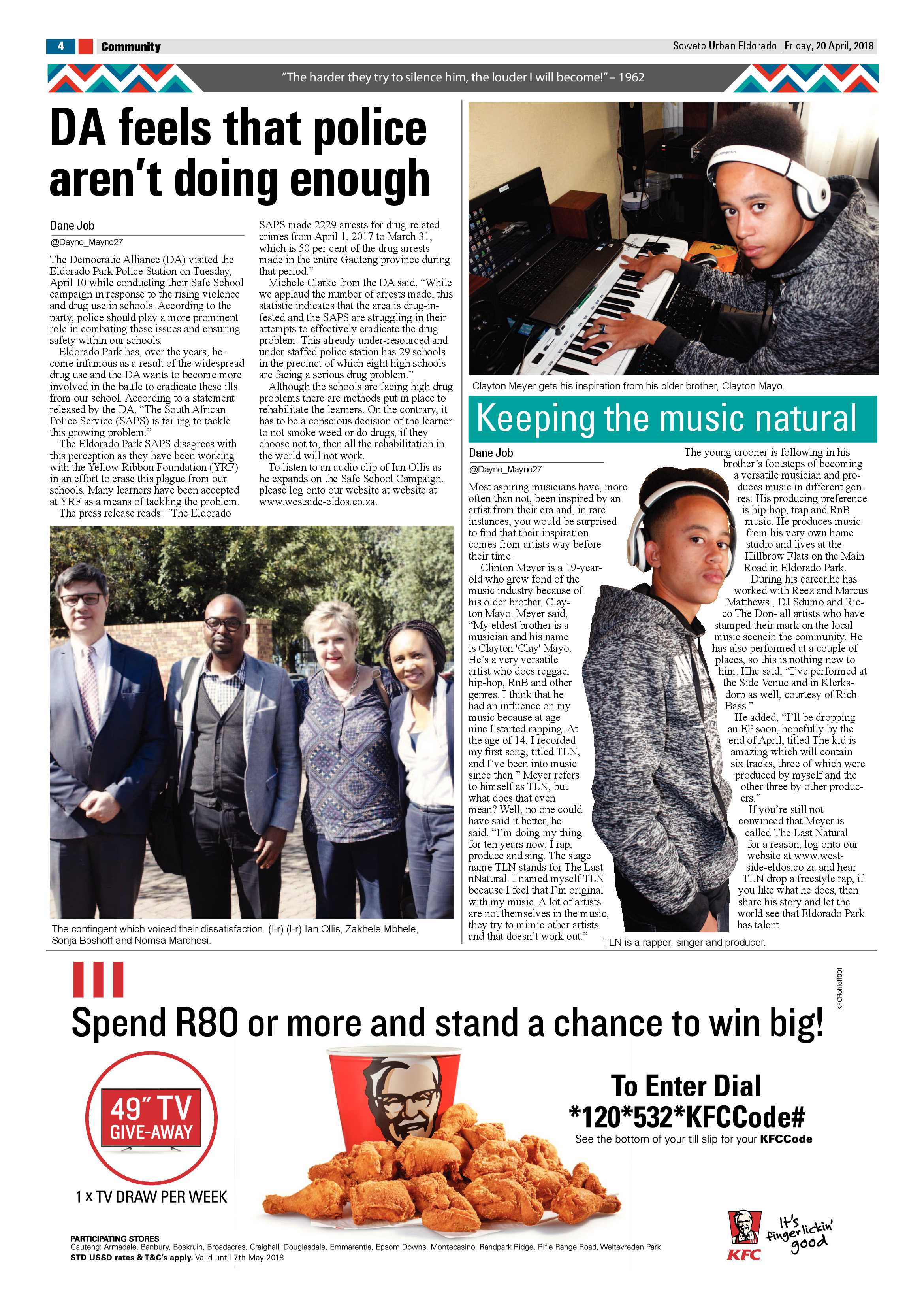 Eldorado Park – April 20, 2018 issue page 4