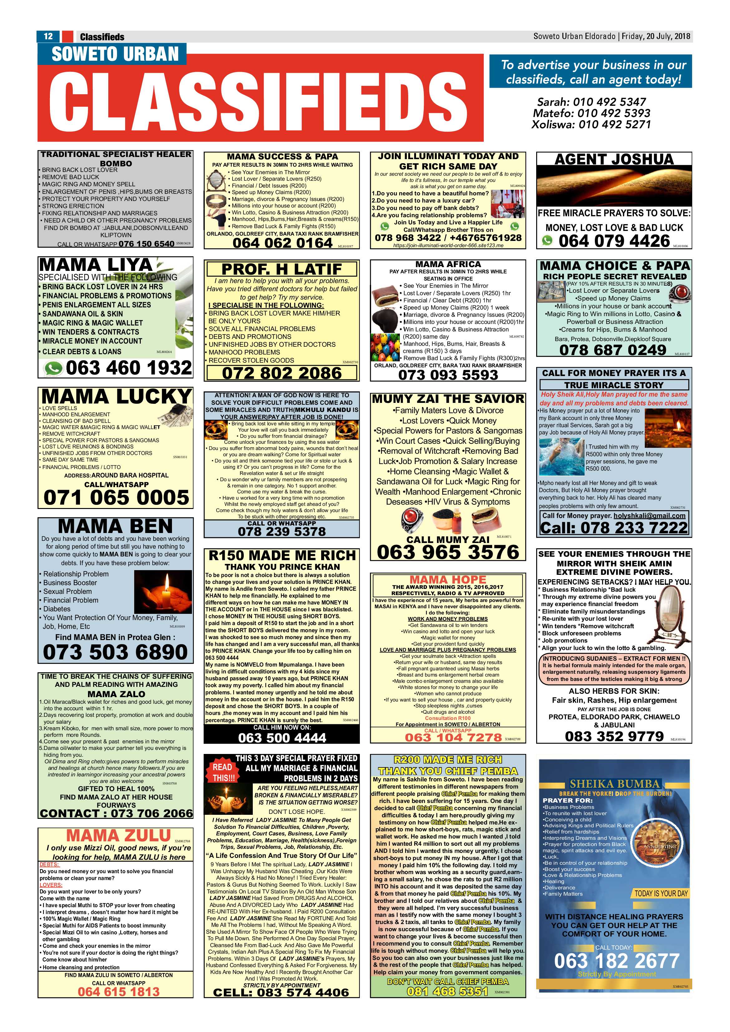Eldorado Park – July 20, 2018 issue page 11