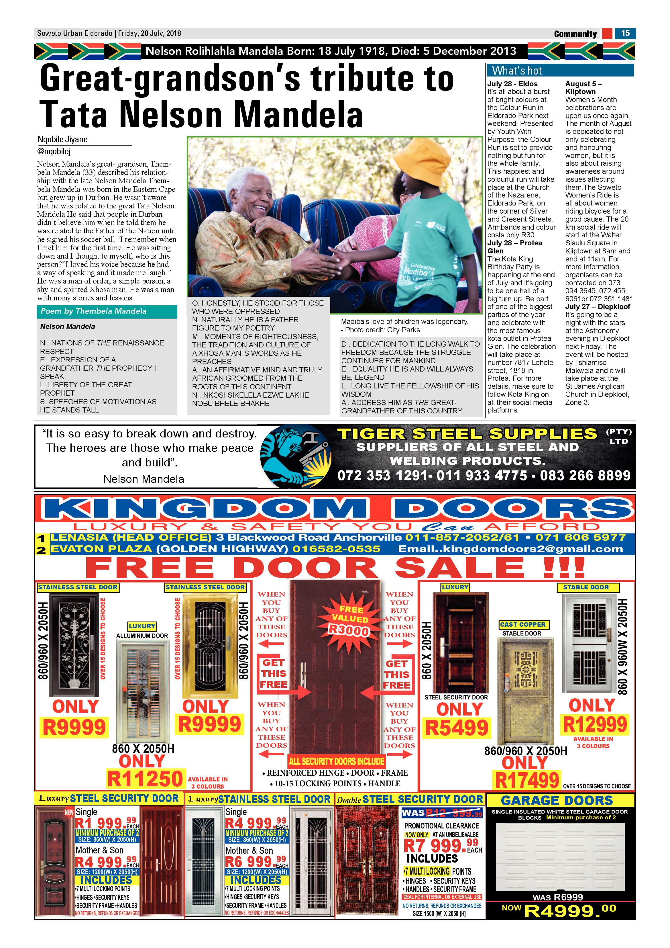 Eldorado Park – July 20, 2018 issue page 14