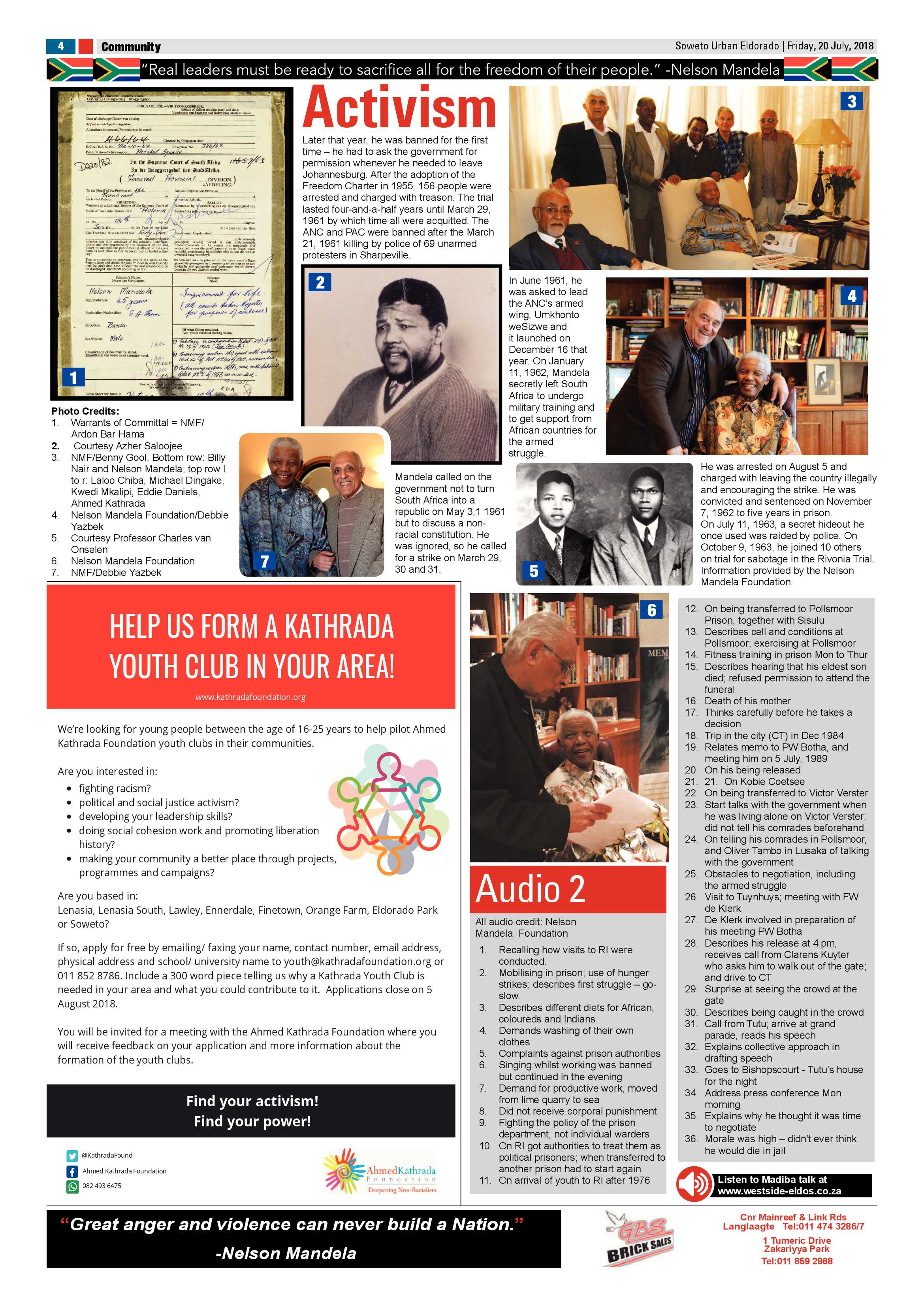Eldorado Park – July 20, 2018 issue page 4