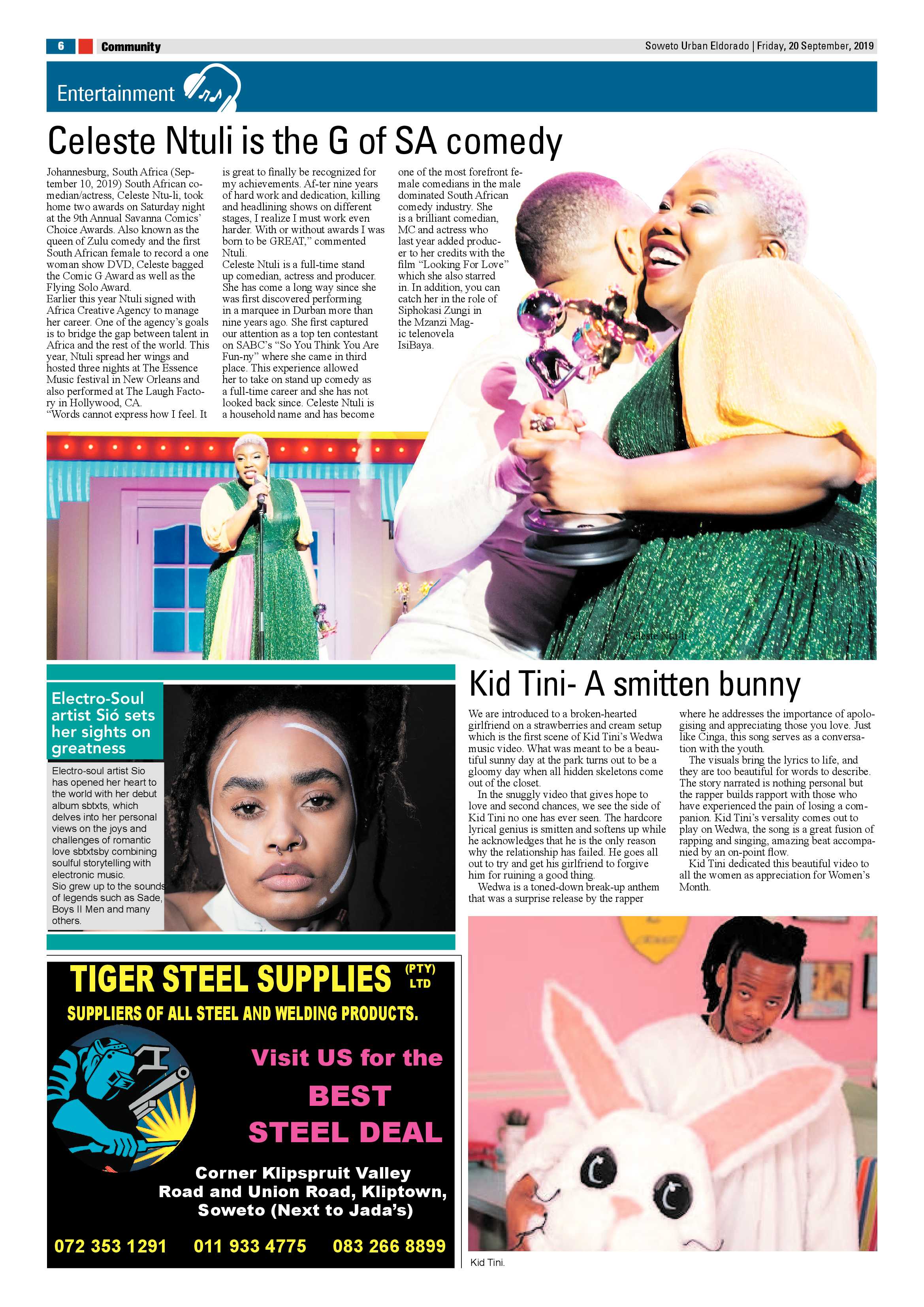 Eldorado News – September 20, 2019 page 6