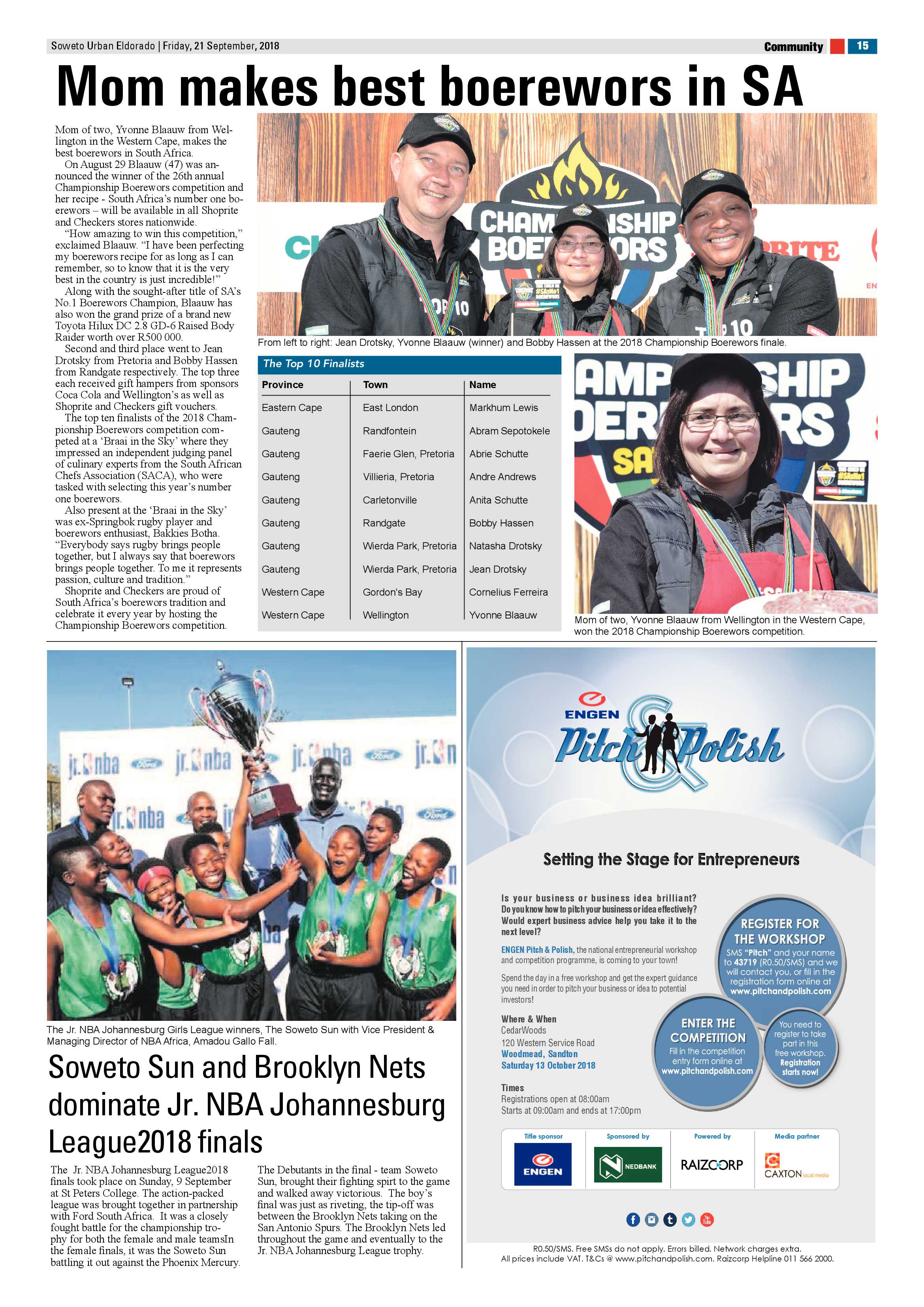 Eldorado – September 21, 2018 issue page 15