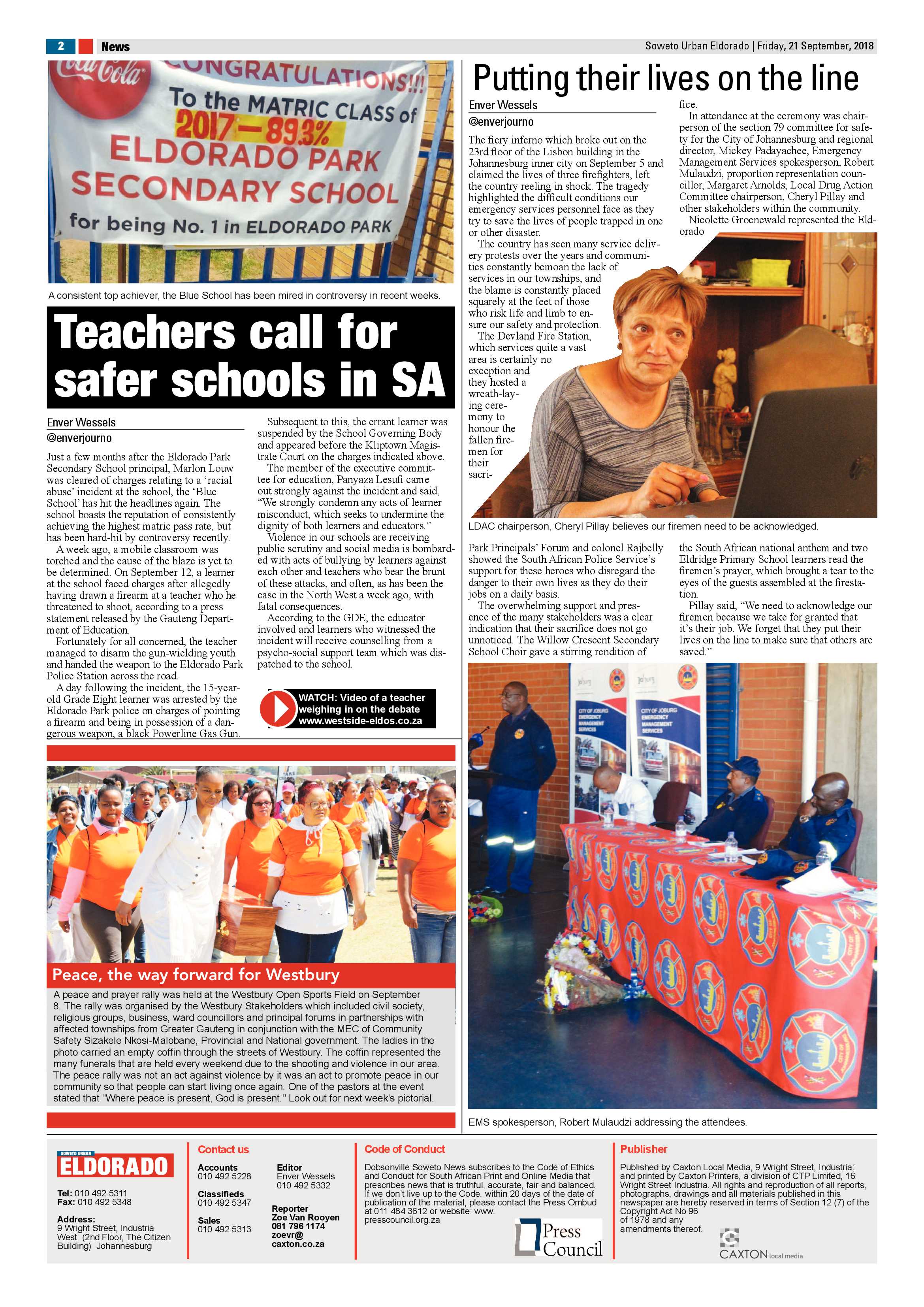 Eldorado – September 21, 2018 issue page 2