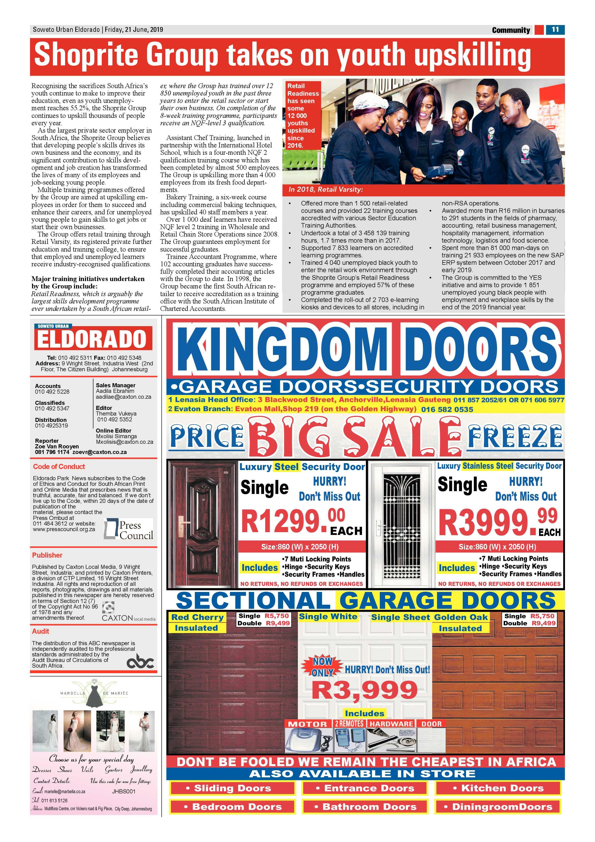 Eldorado  News – June 21, 2019 page 10