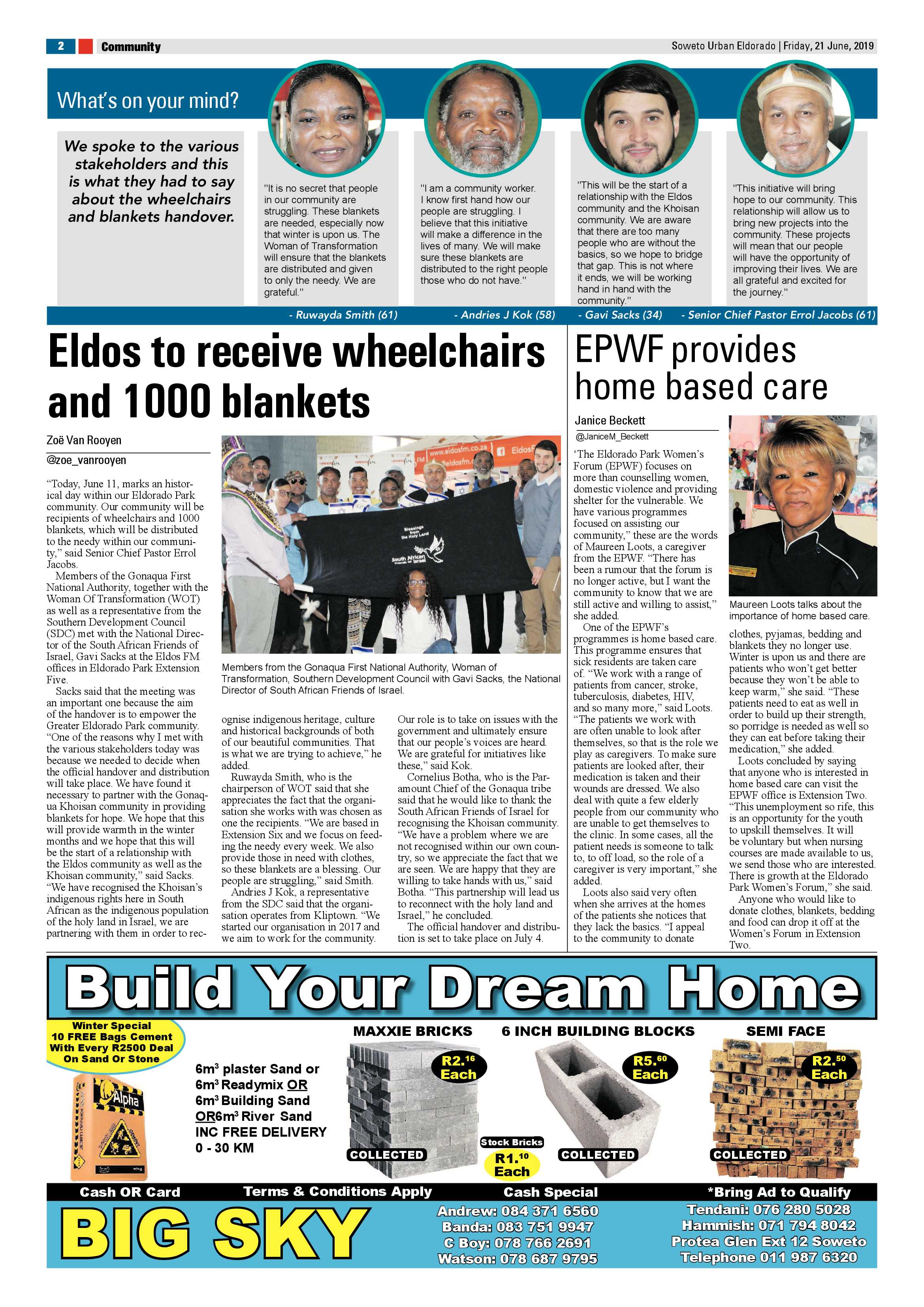 Eldorado  News – June 21, 2019 page 2