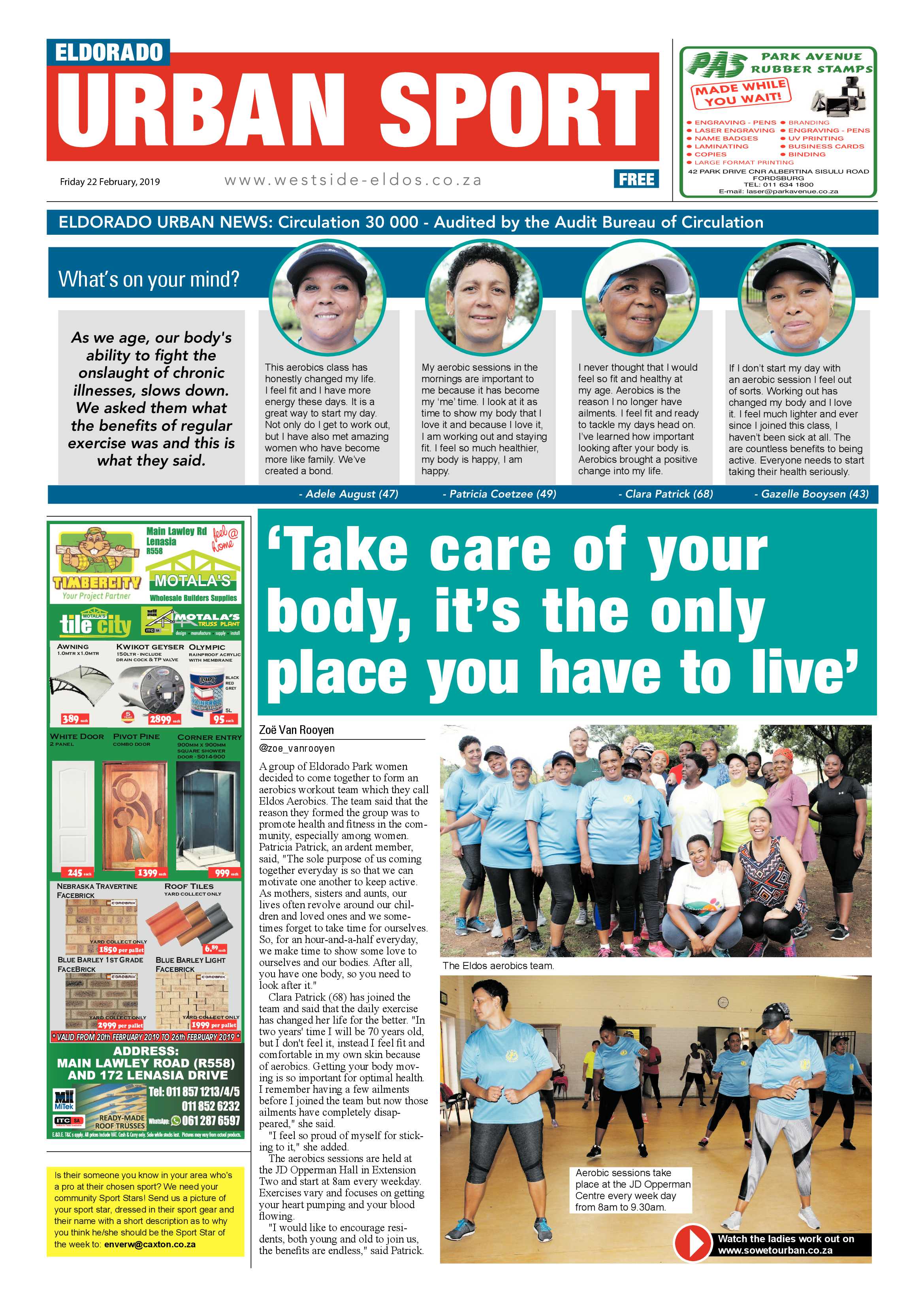 Eldorado Park news– February 22, 2019 page 12