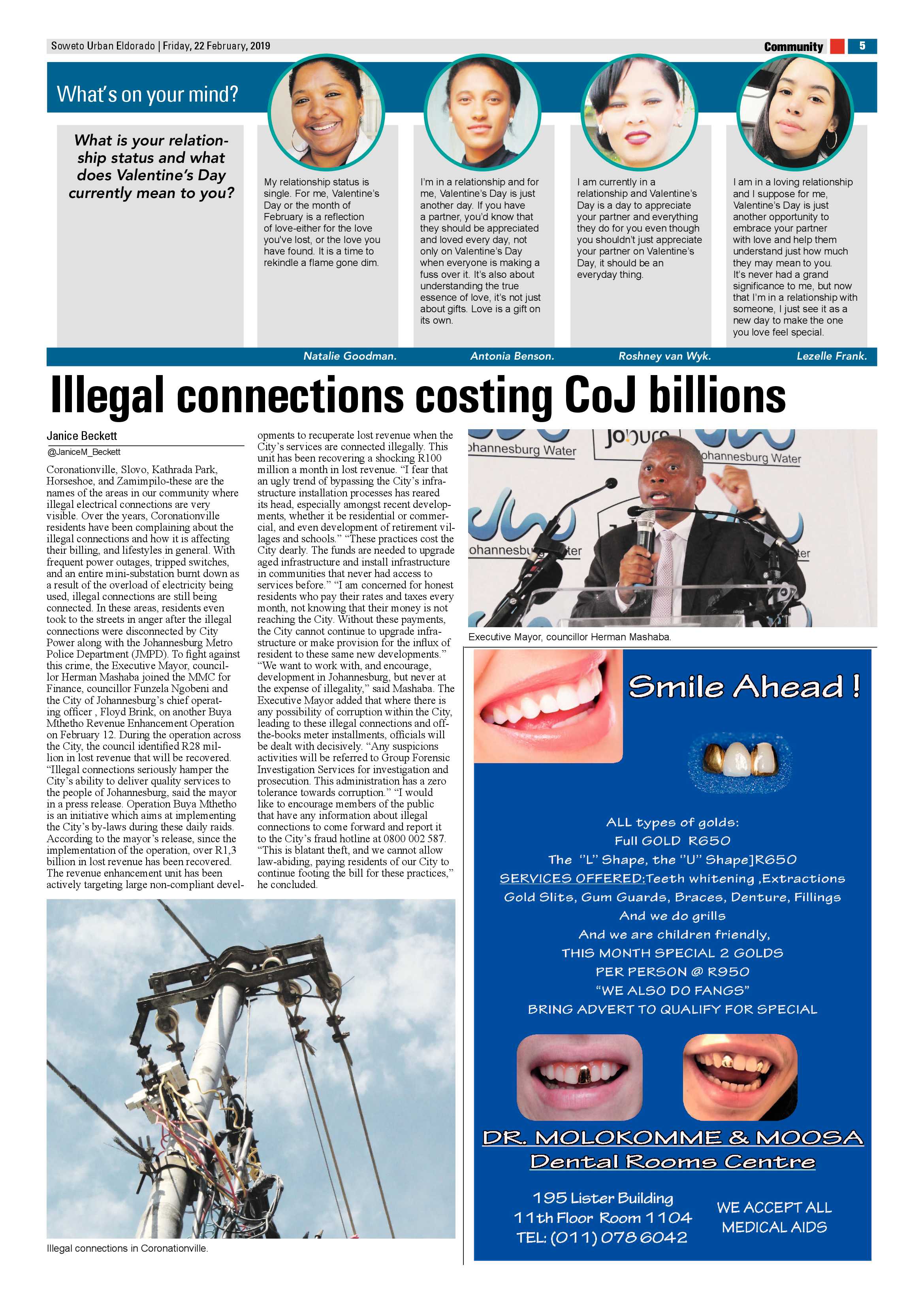 Eldorado Park news– February 22, 2019 page 5