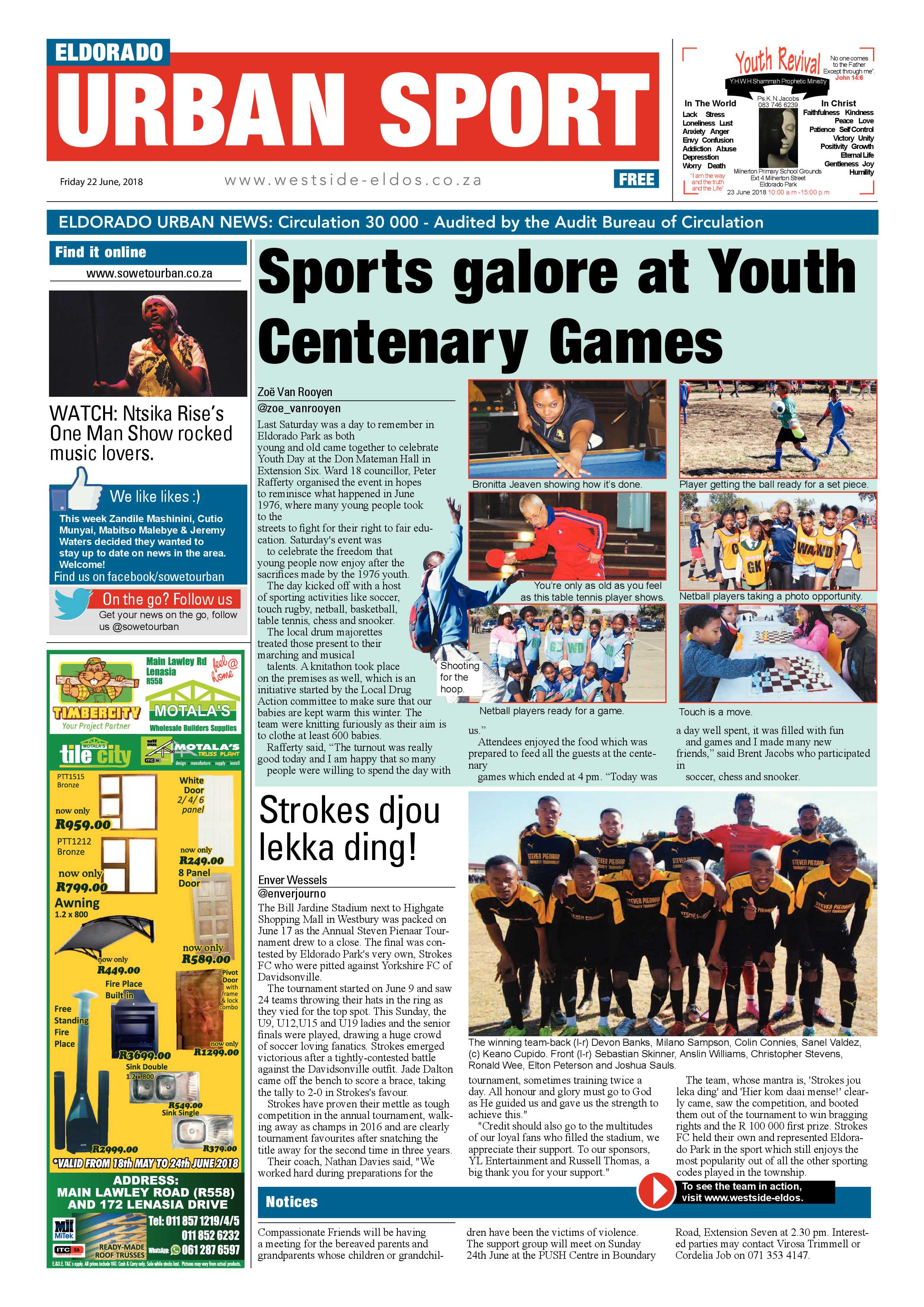 Eldorado Park – June 22, 2018 issue page 12