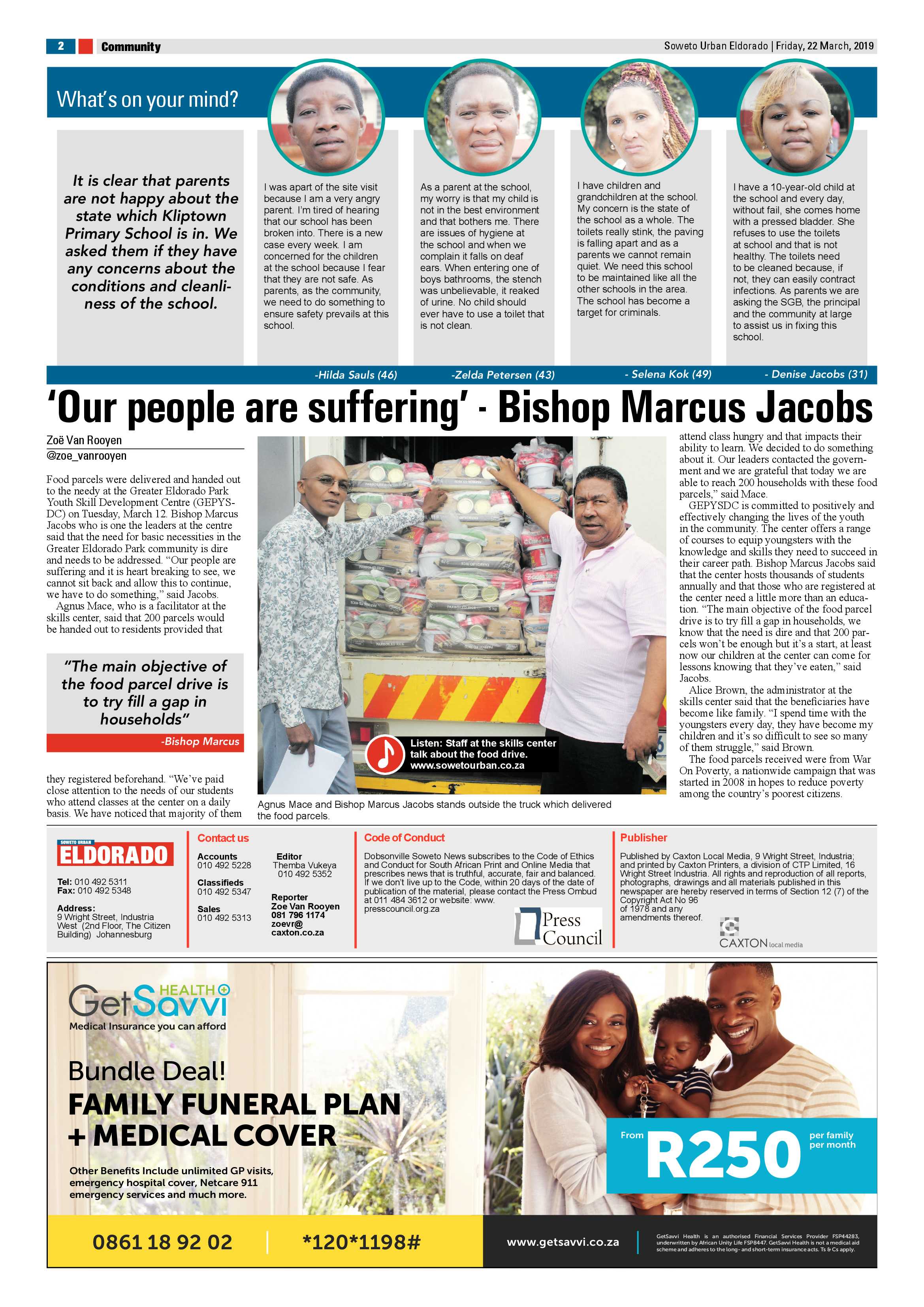 Eldorado News – March 22 , 2019 page 2