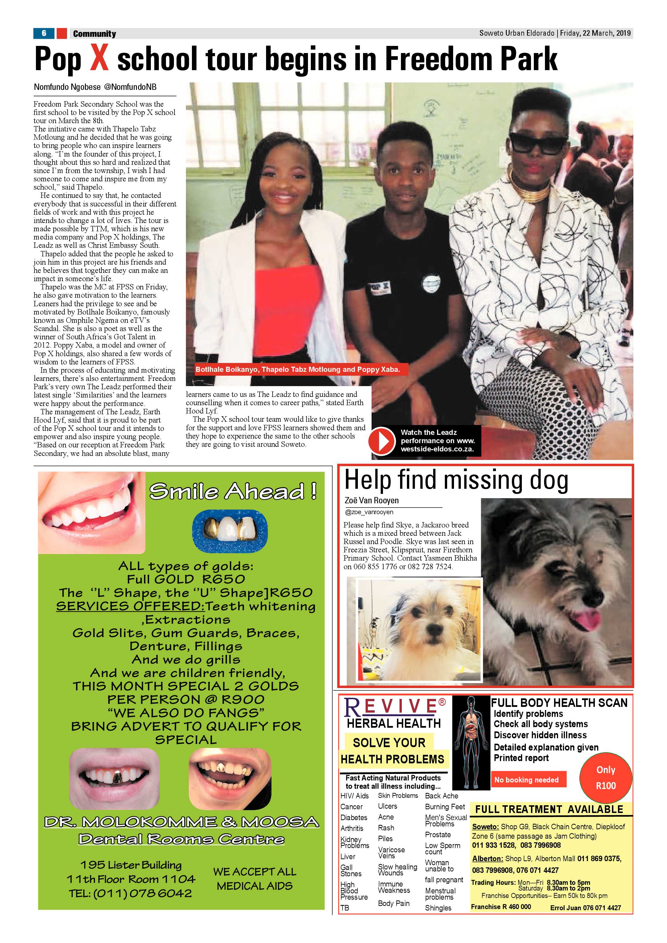 Eldorado News – March 22 , 2019 page 6