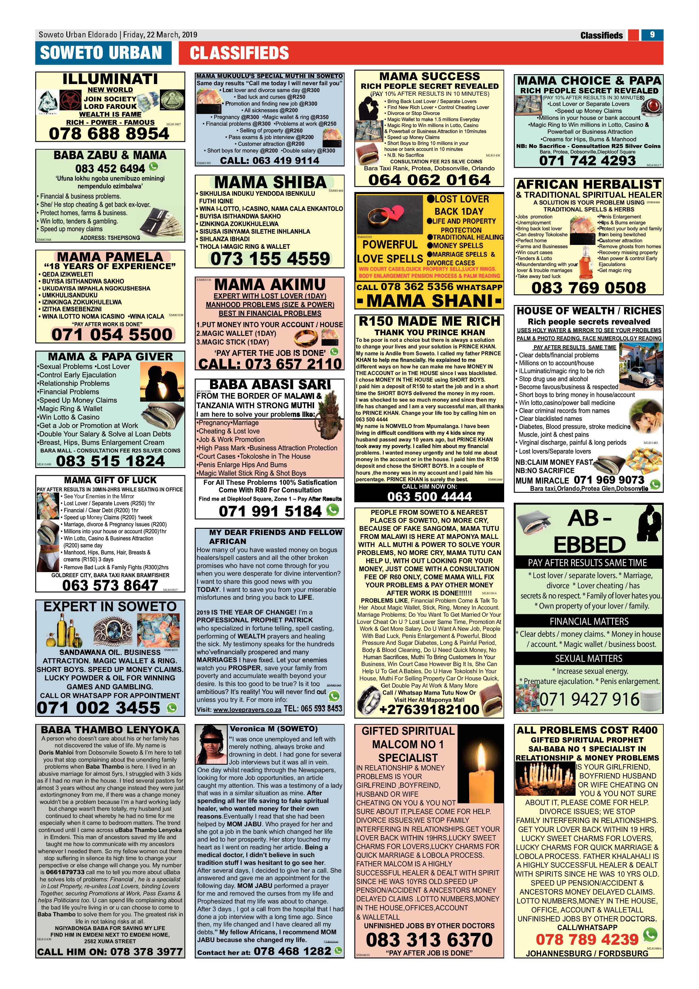 Eldorado News – March 22 , 2019 page 9