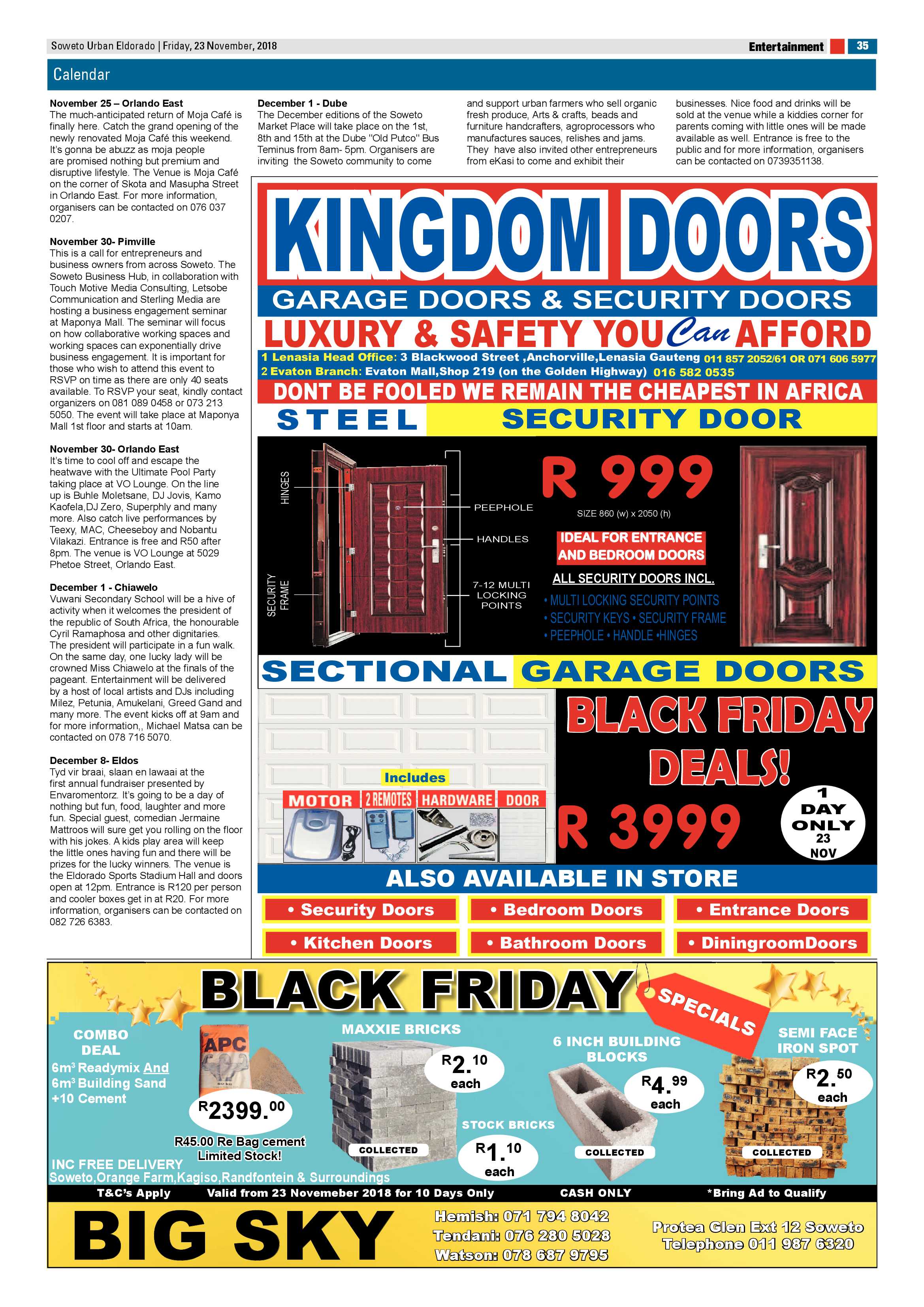 Eldorado Park – November 23, 2018 issue page 35