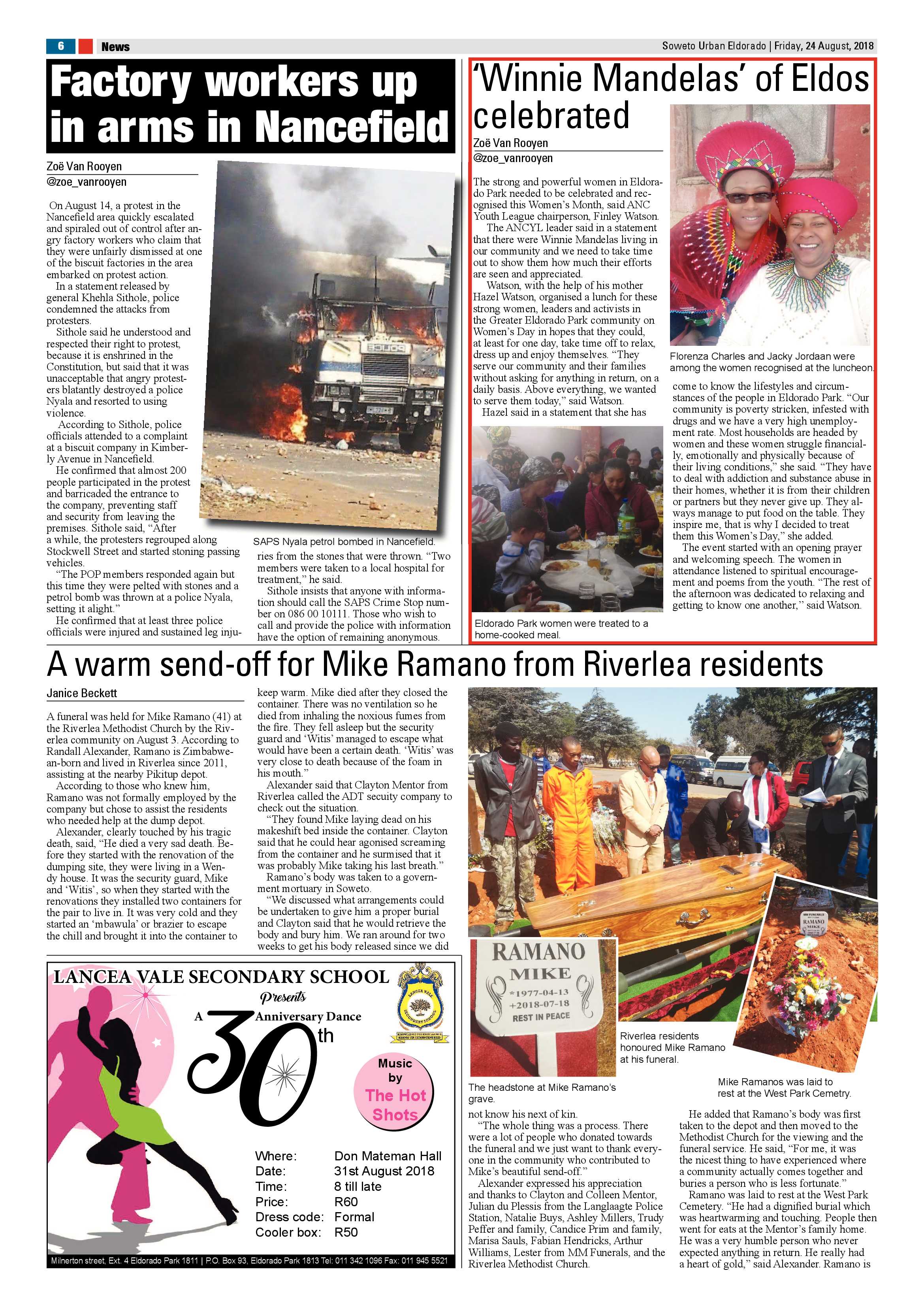 Eldorado Park – August 24, 2018 issue page 6