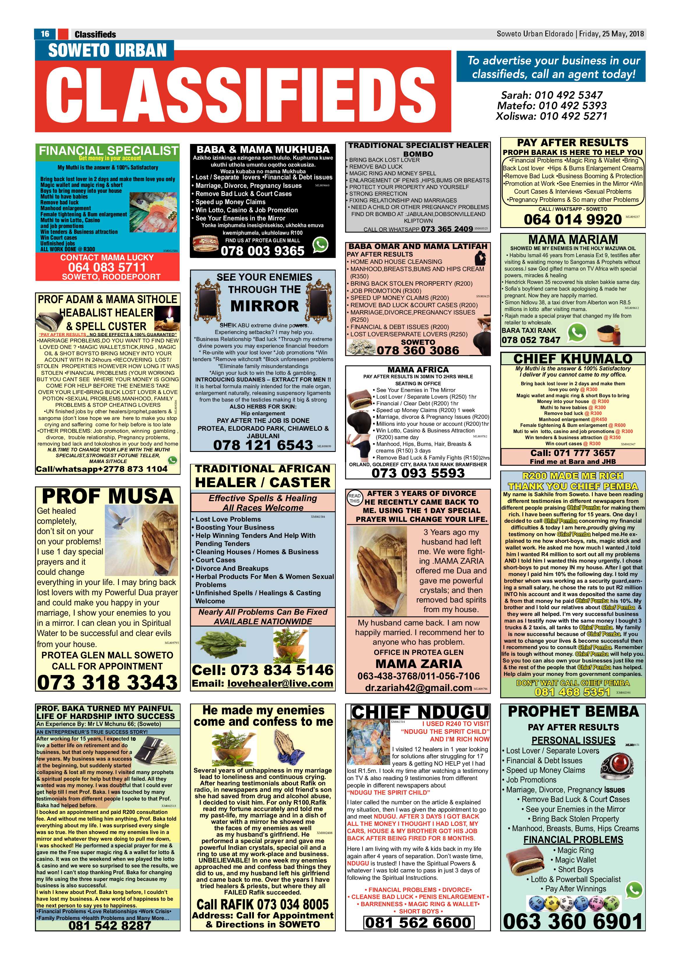 Eldorado Park – May 25, 2018 issue page 16
