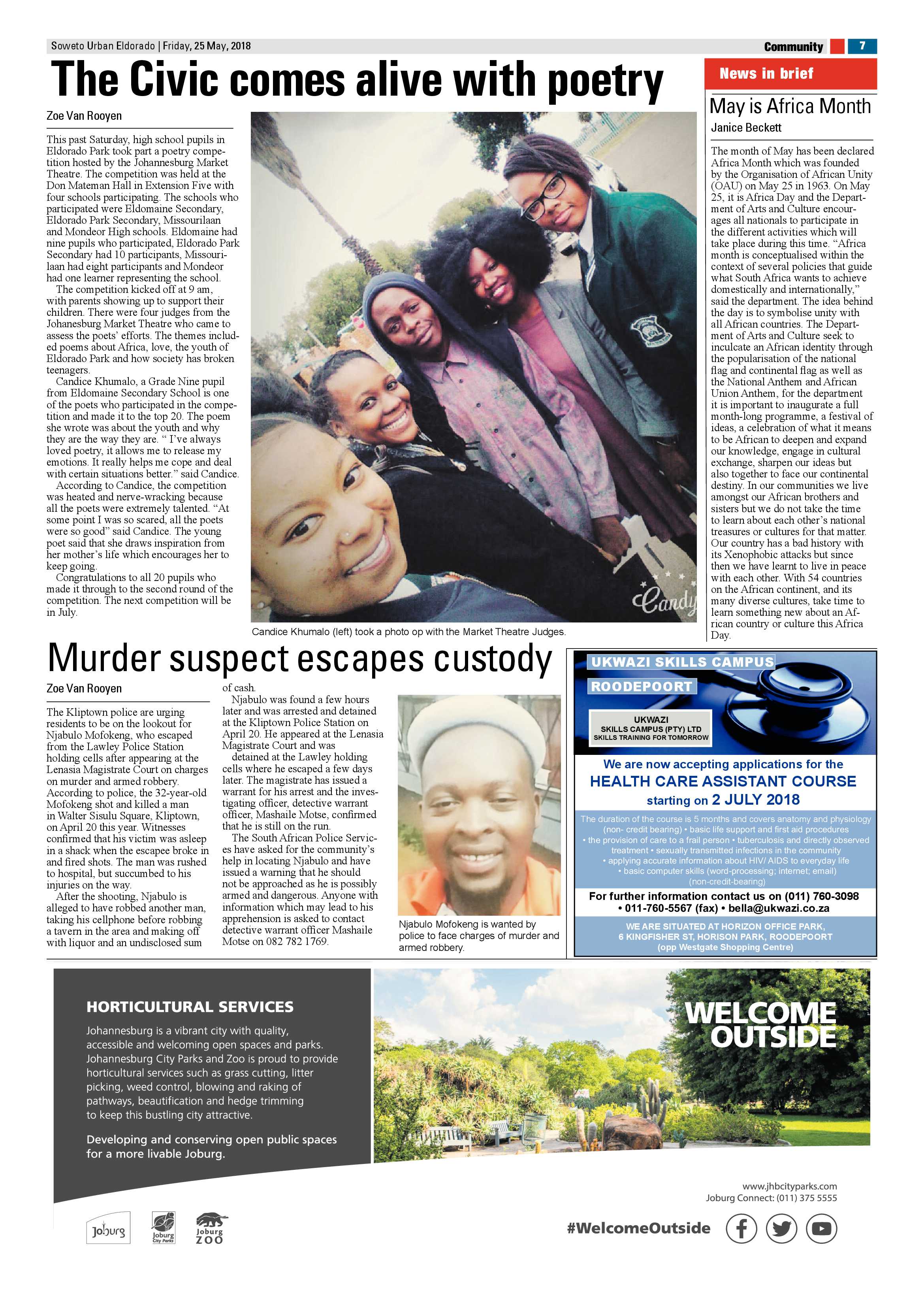 Eldorado Park – May 25, 2018 issue page 7