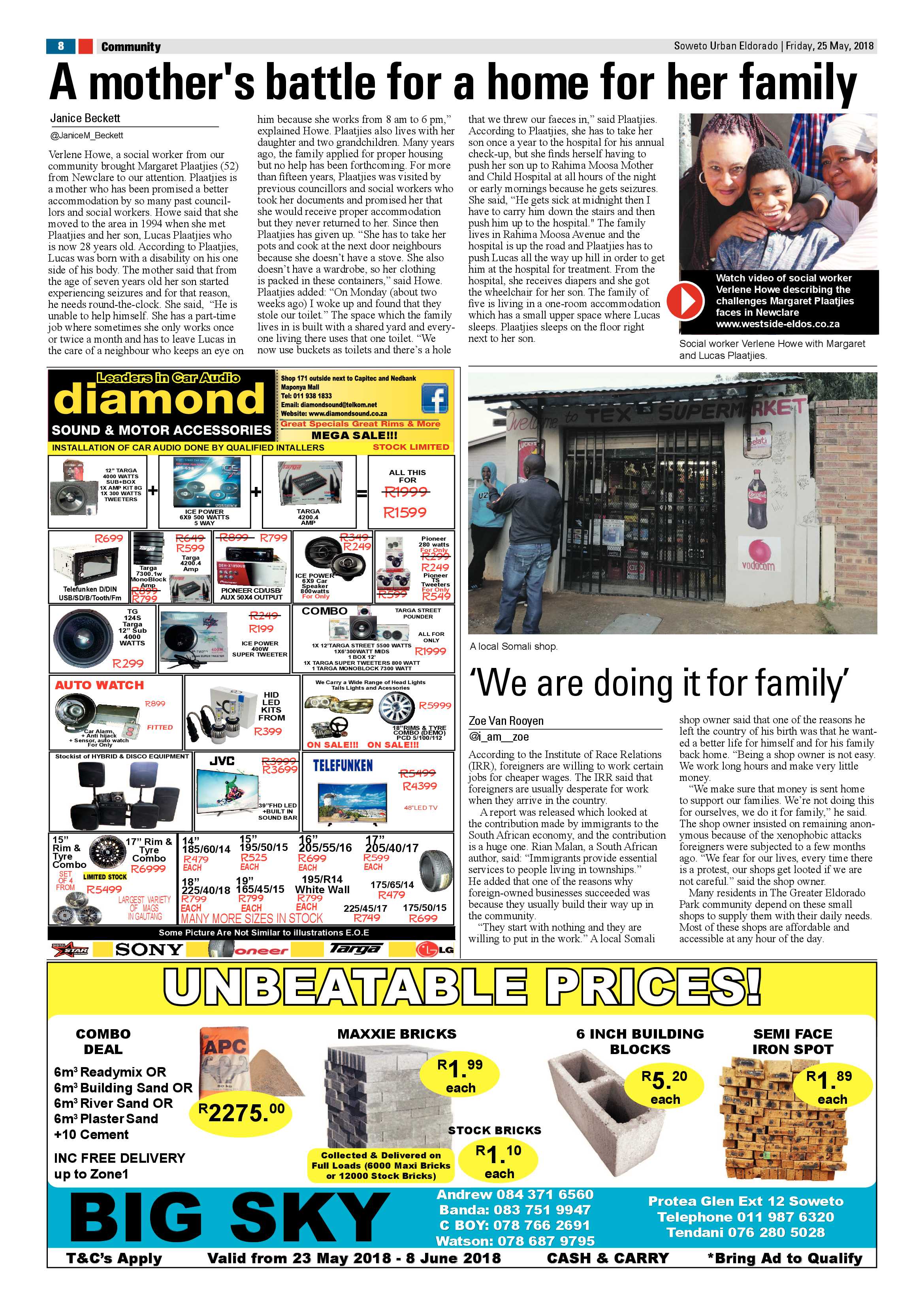Eldorado Park – May 25, 2018 issue page 8
