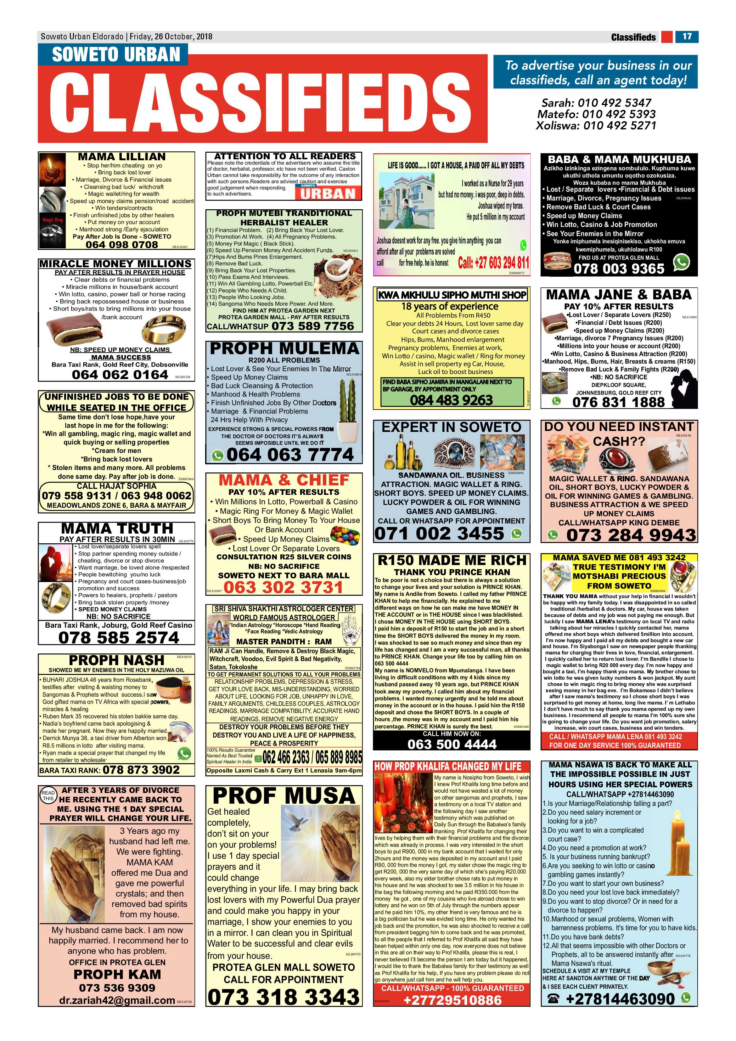 Eldorado Park – October 26, 2018 issue page 17