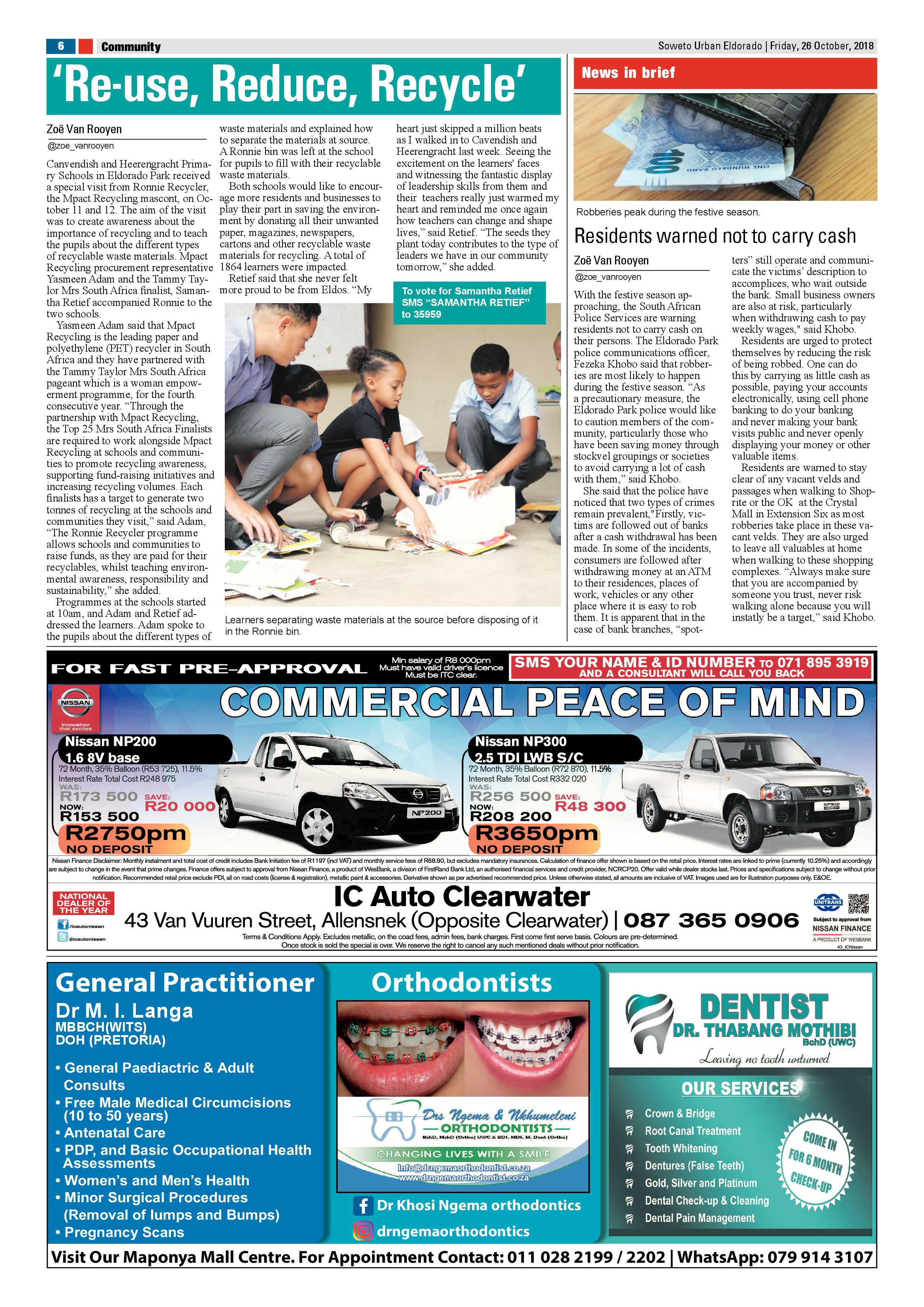 Eldorado Park – October 26, 2018 issue page 6