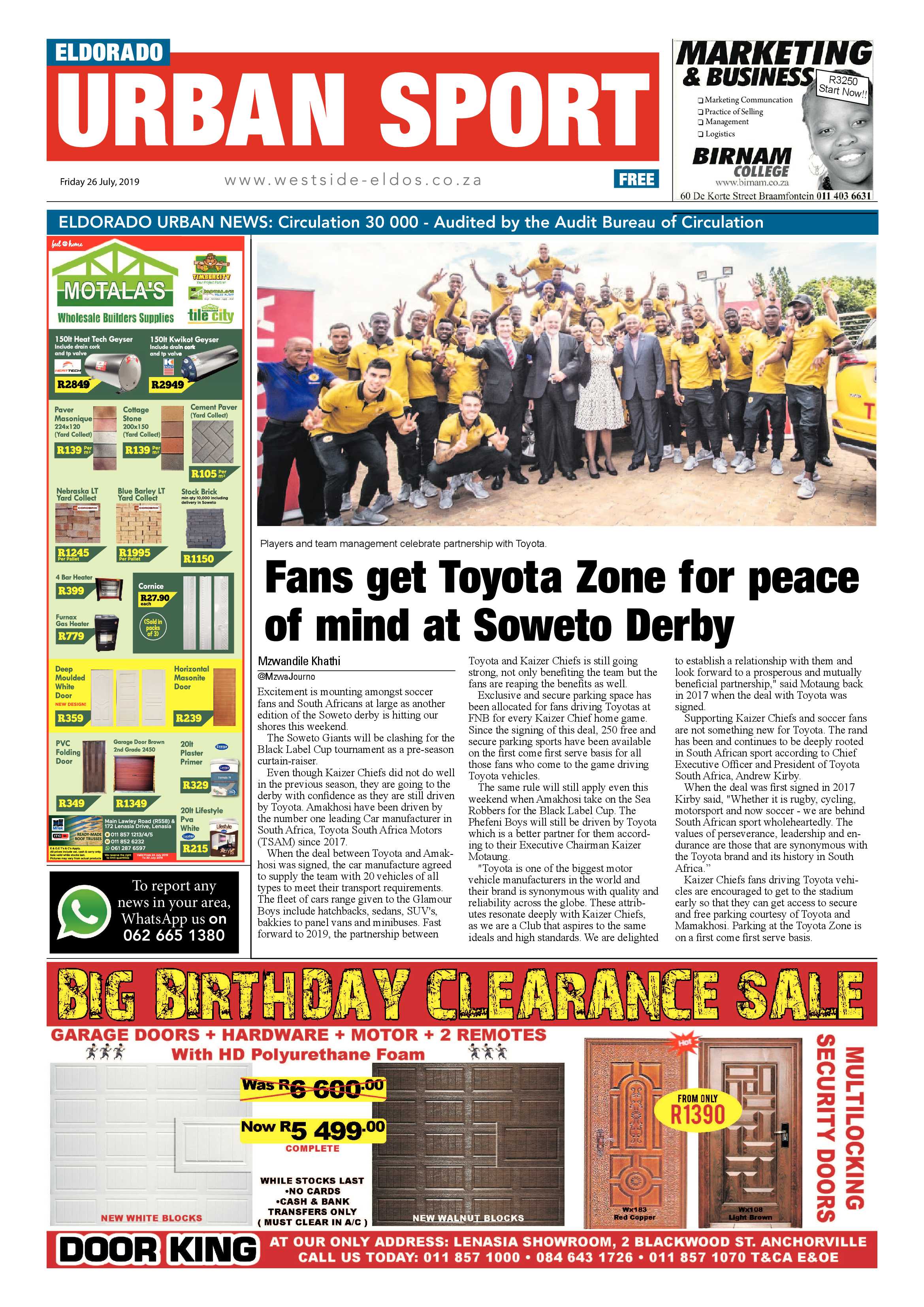 Eldorado News – July 26, 2019 page 32