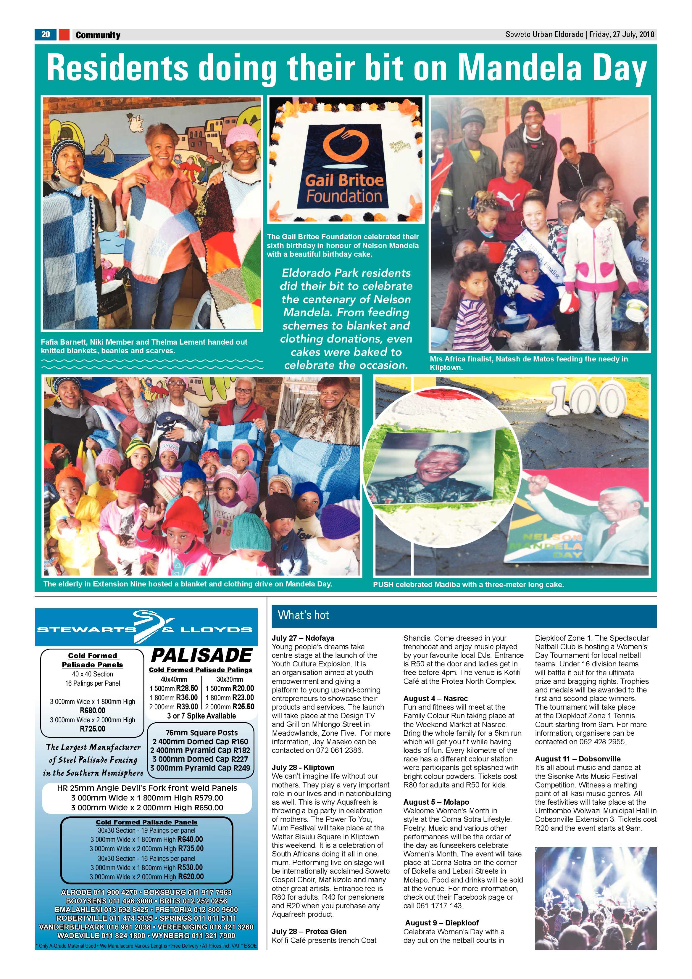 Eldorado Park – July 27, 2018 issue page 20
