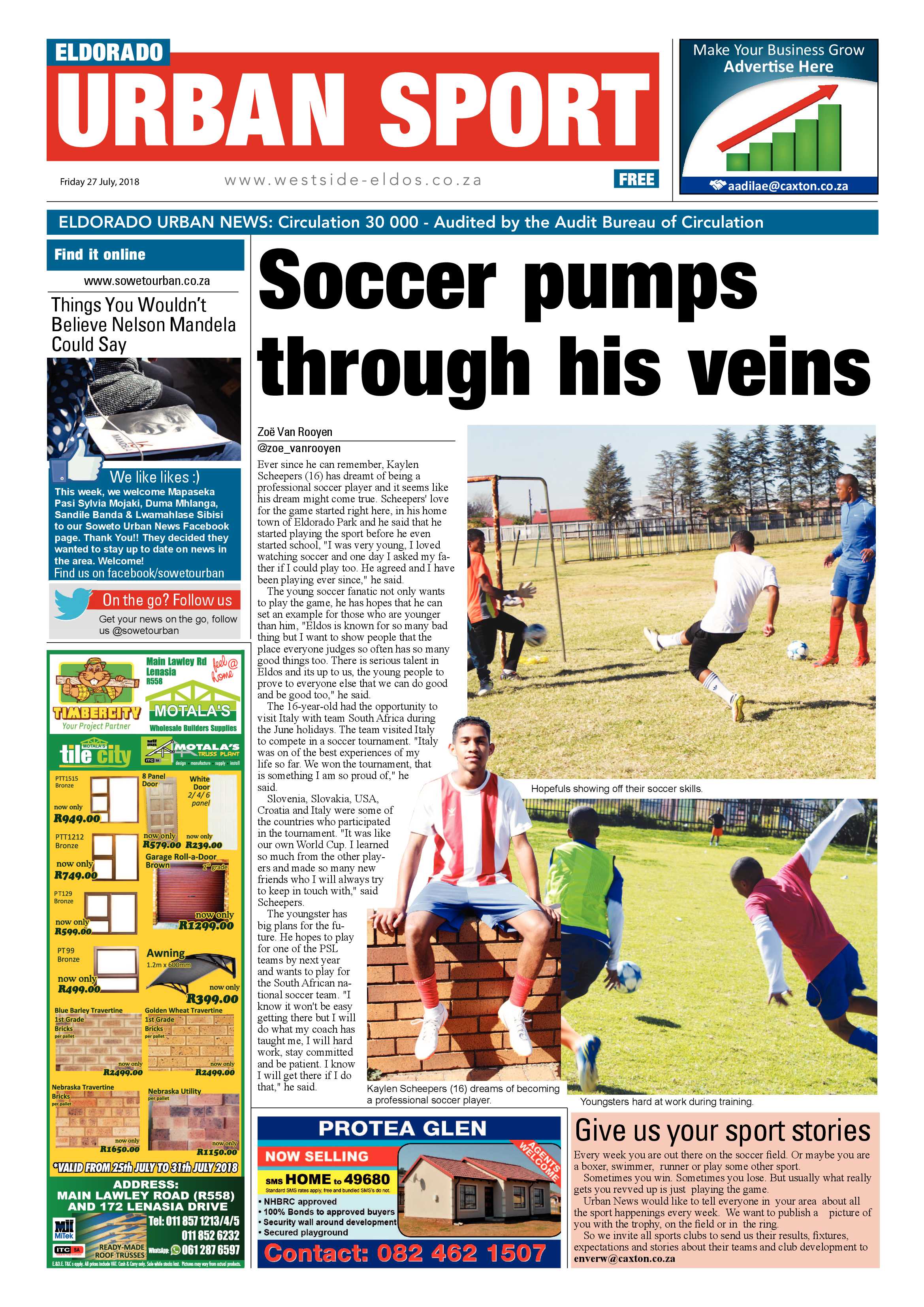 Eldorado Park – July 27, 2018 issue page 28