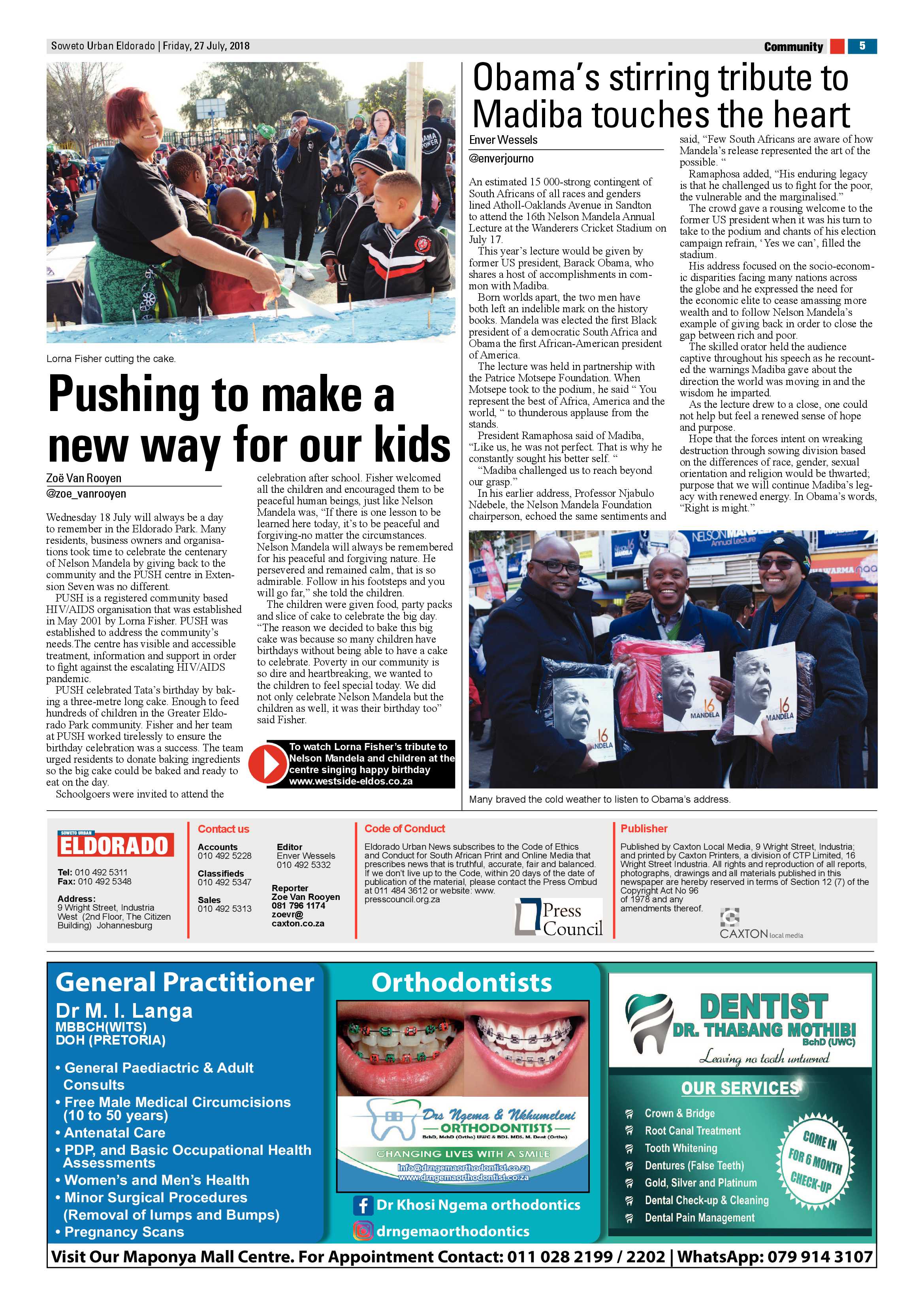 Eldorado Park – July 27, 2018 issue page 5