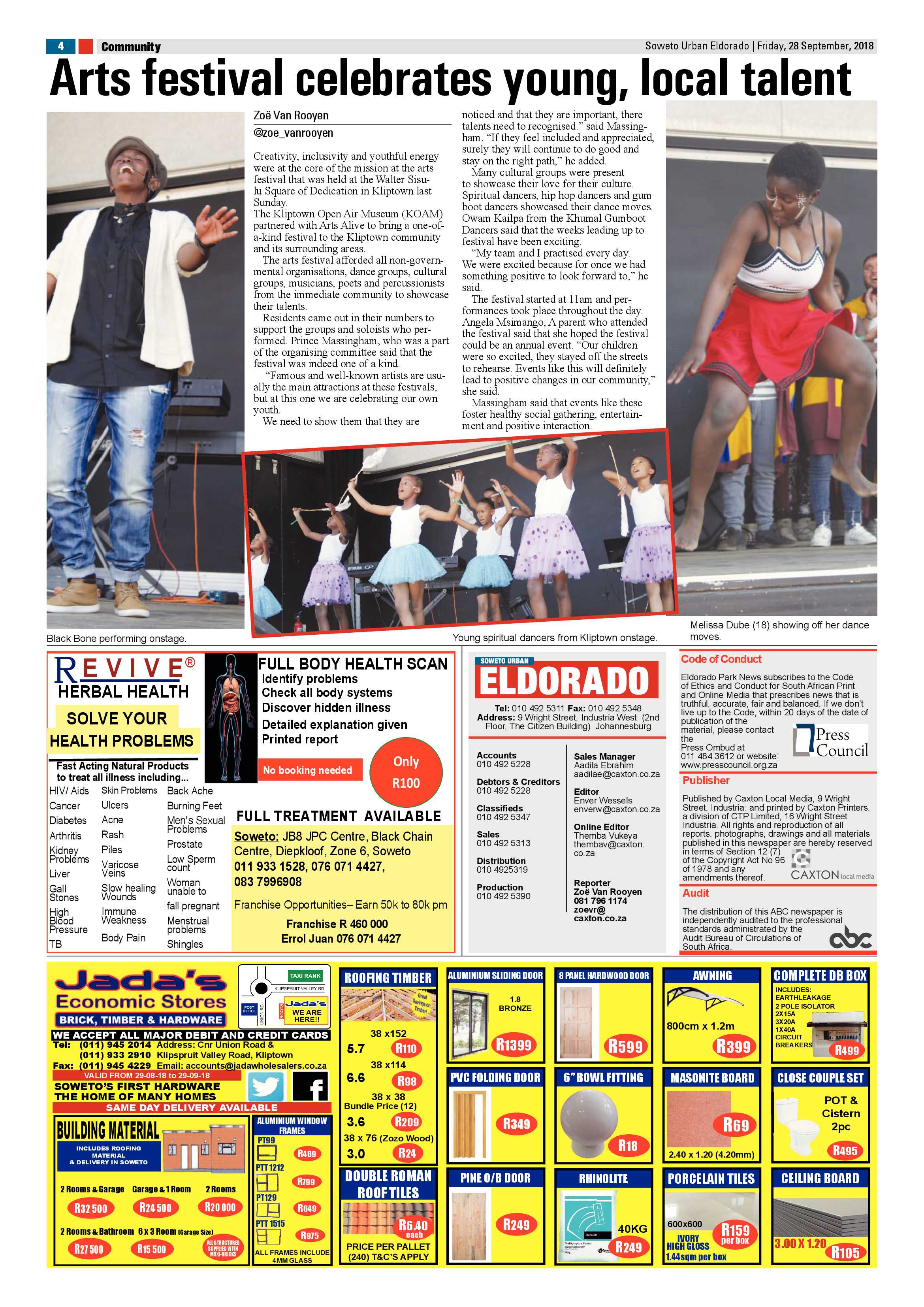Eldorado – September 28, 2018 issue page 4