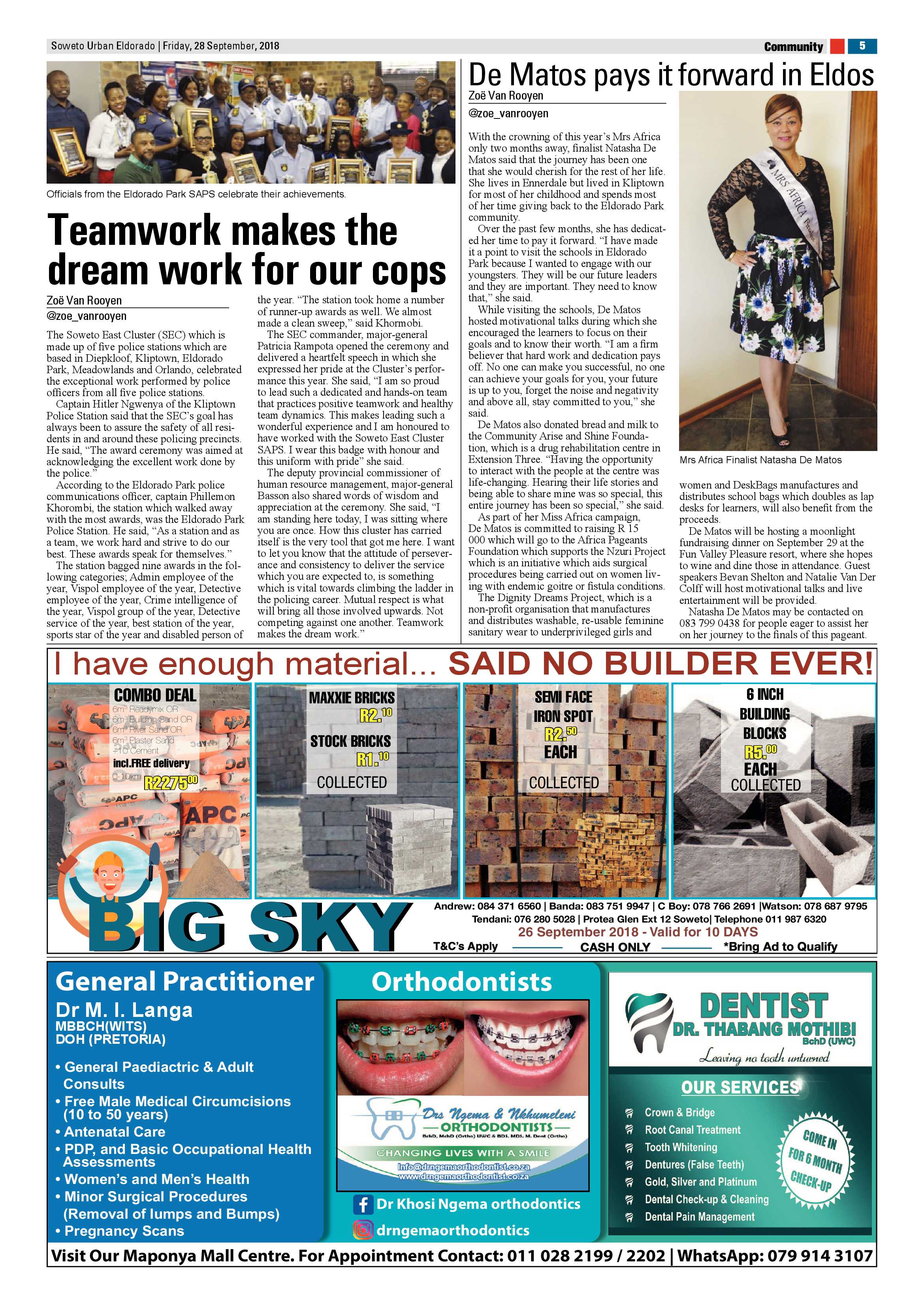 Eldorado – September 28, 2018 issue page 5